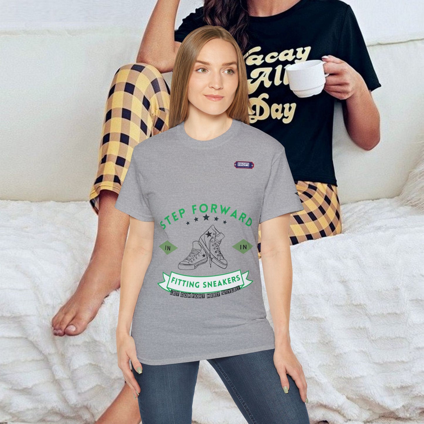 Unisex Ultra Cotton Tee_ Classic Comfort Unleashed_ N2* Series USUCTEE PT2WW011_ Limited Edition Maximum Comfort & Style by WesternWaves: