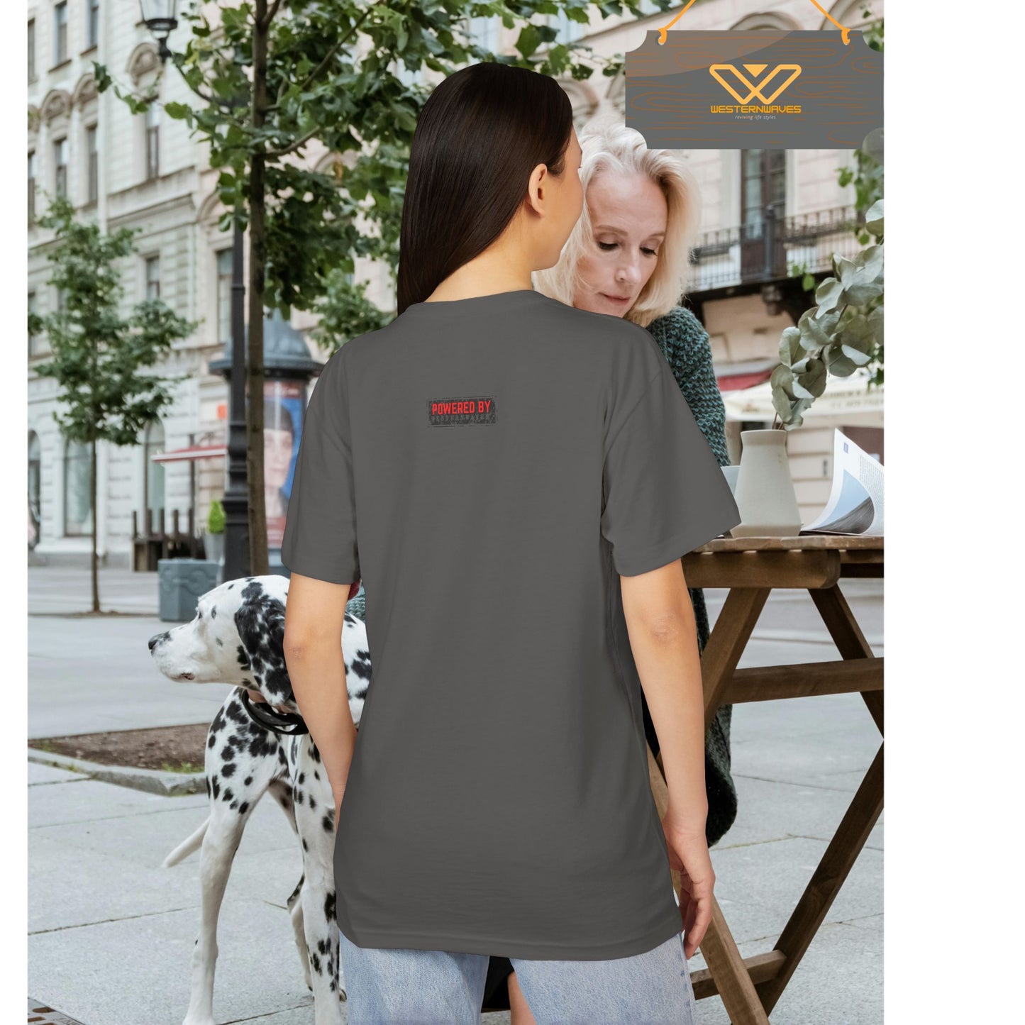 Unisex Sueded T-shirt_ 28 June 2025_ Limited Edition Summer Festivities, by WesternWaves:
