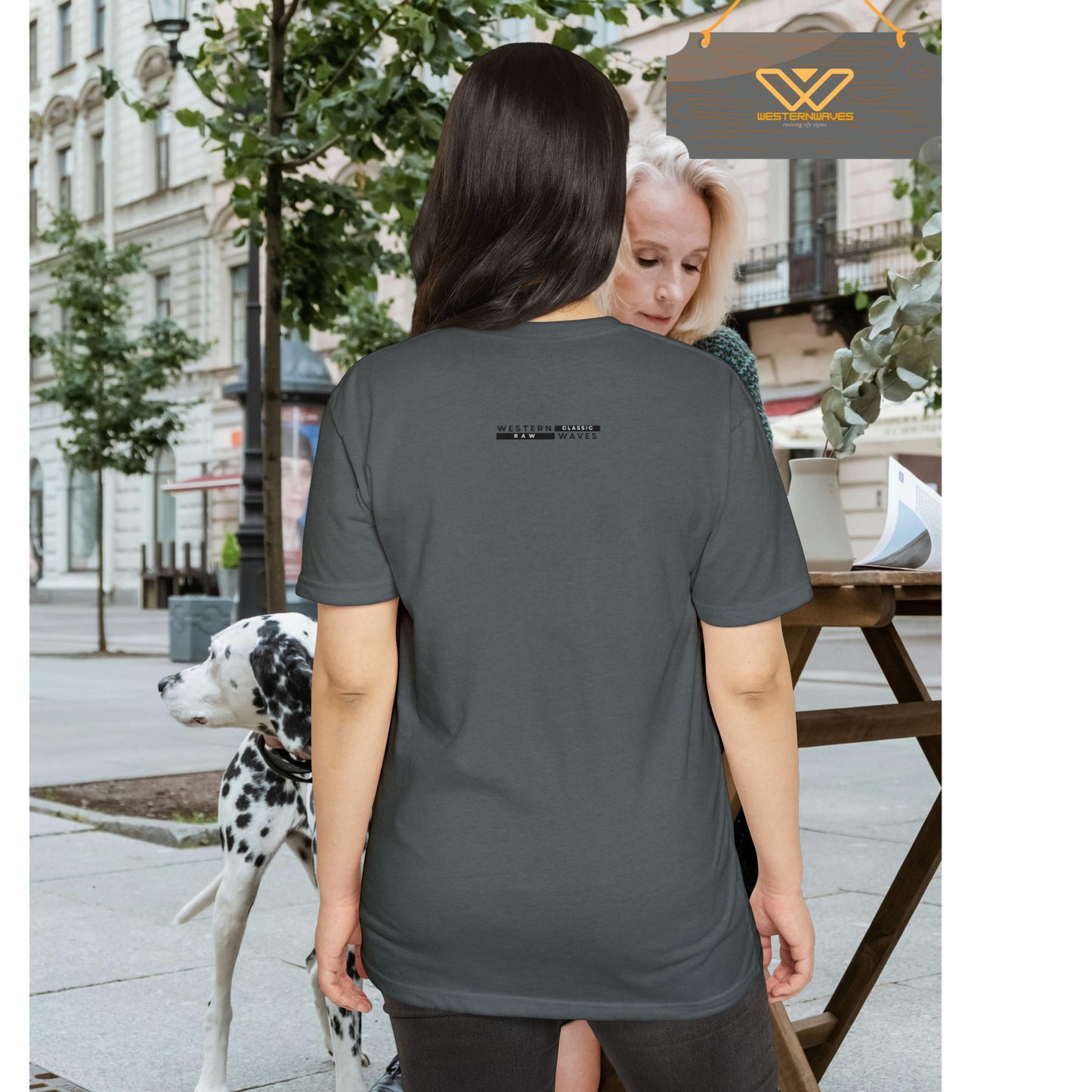 Unisex CVC Jersey T-shirt_ 16 June 2025_ Limited Edition Casual Fashion by WesternWaves: