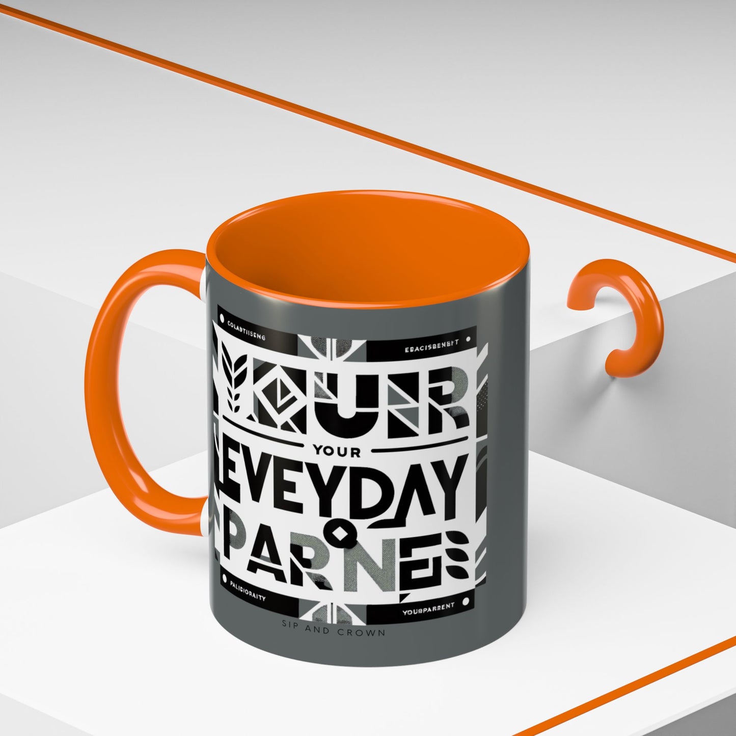 Accent Coffee Mug 11oz _ N3* Series ACM11OZ PT2WW021_ Limited Edition Perfect Blend of Style by WesternWaves:
