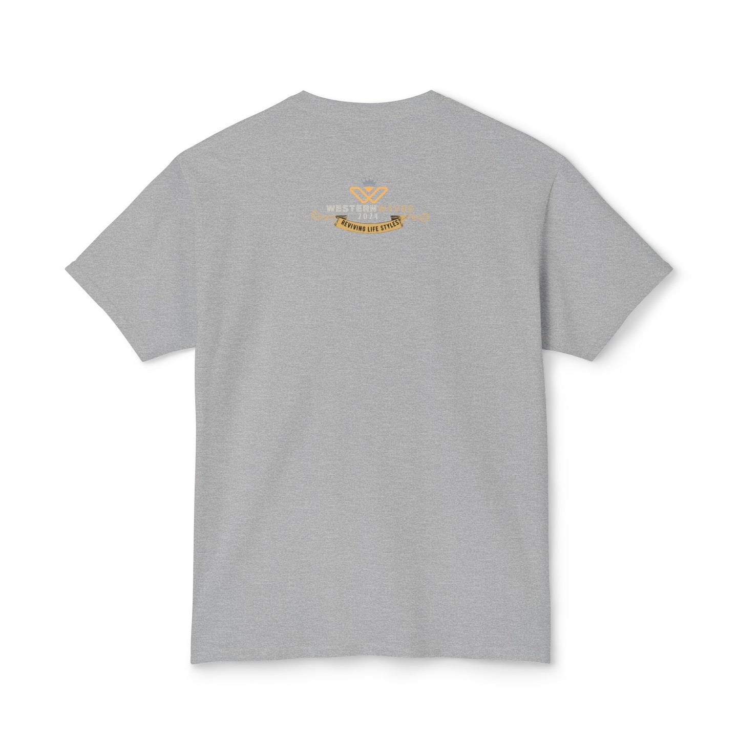 Unisex HD Cotton™ T-shirt_ N+ Series USHDCTS PT2WW001_ Limited Edition Unisex HD Cotton™ T-shirt by WesternWaves:
