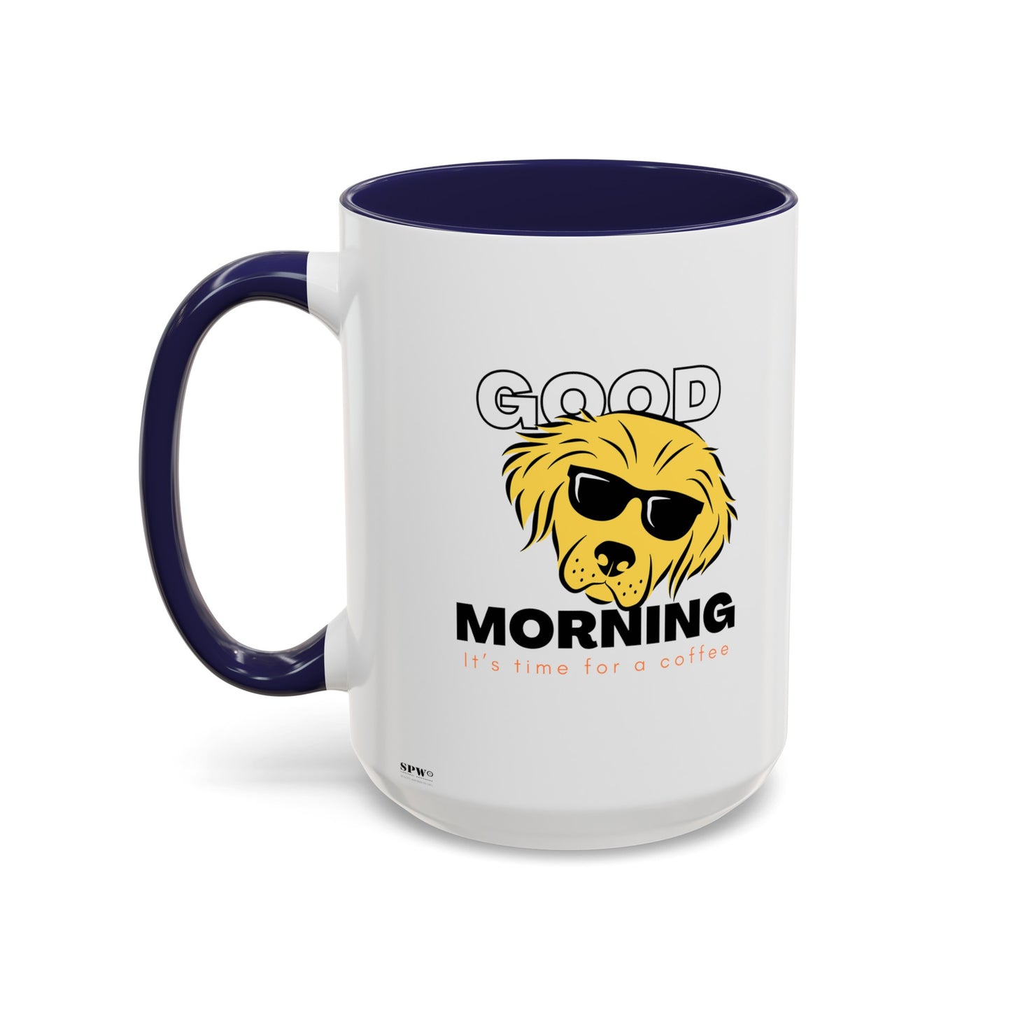 Accent Coffee Mug (11, 15oz)_ N+ Series CMUG PT2WW011_ Limited Edition Mug by WesternWaves