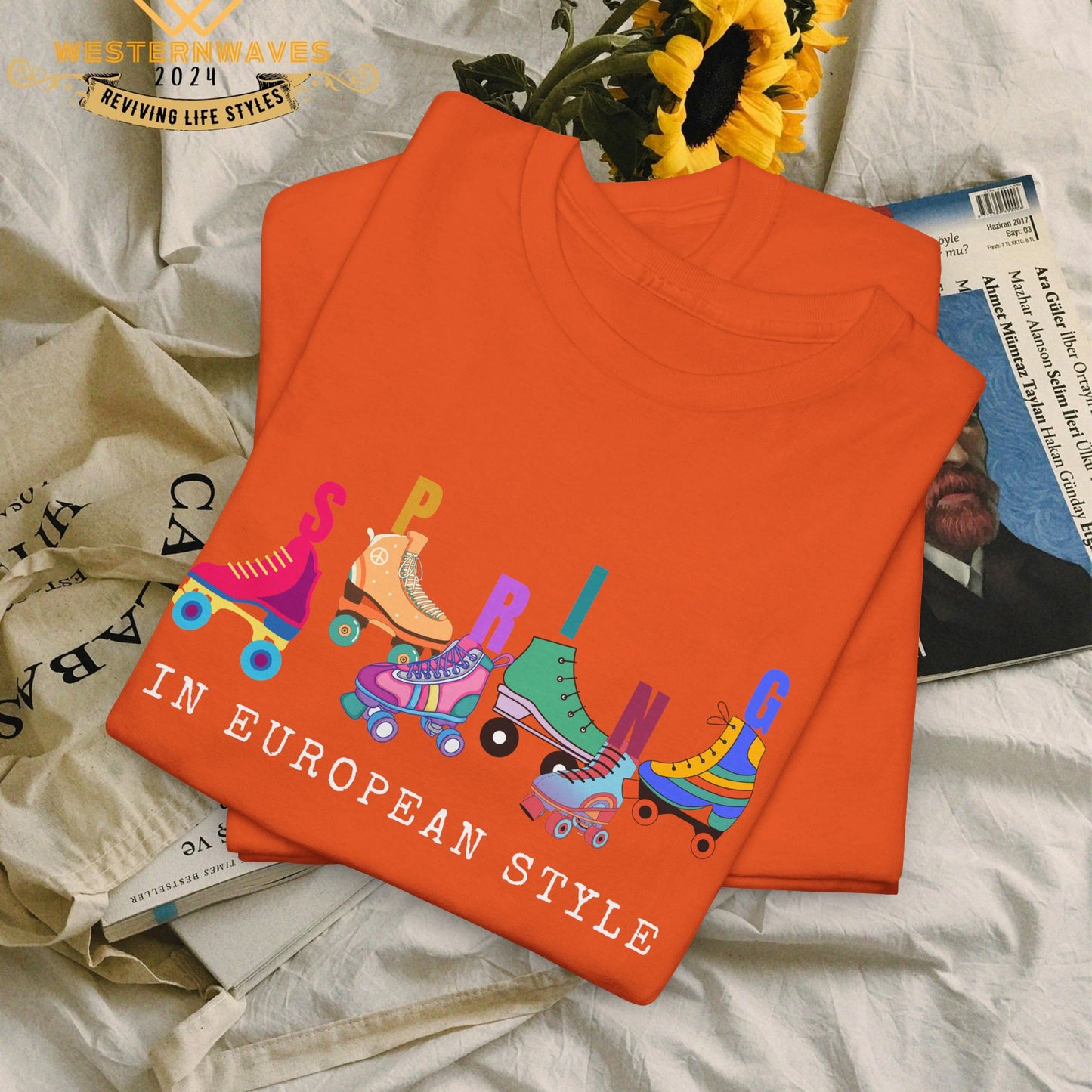 Unisex Heavy Cotton Tee_ Crafted from premium 100% cotton_ N+ Series UHCT PT2WW005_ Limited Edition by WesternWaves: