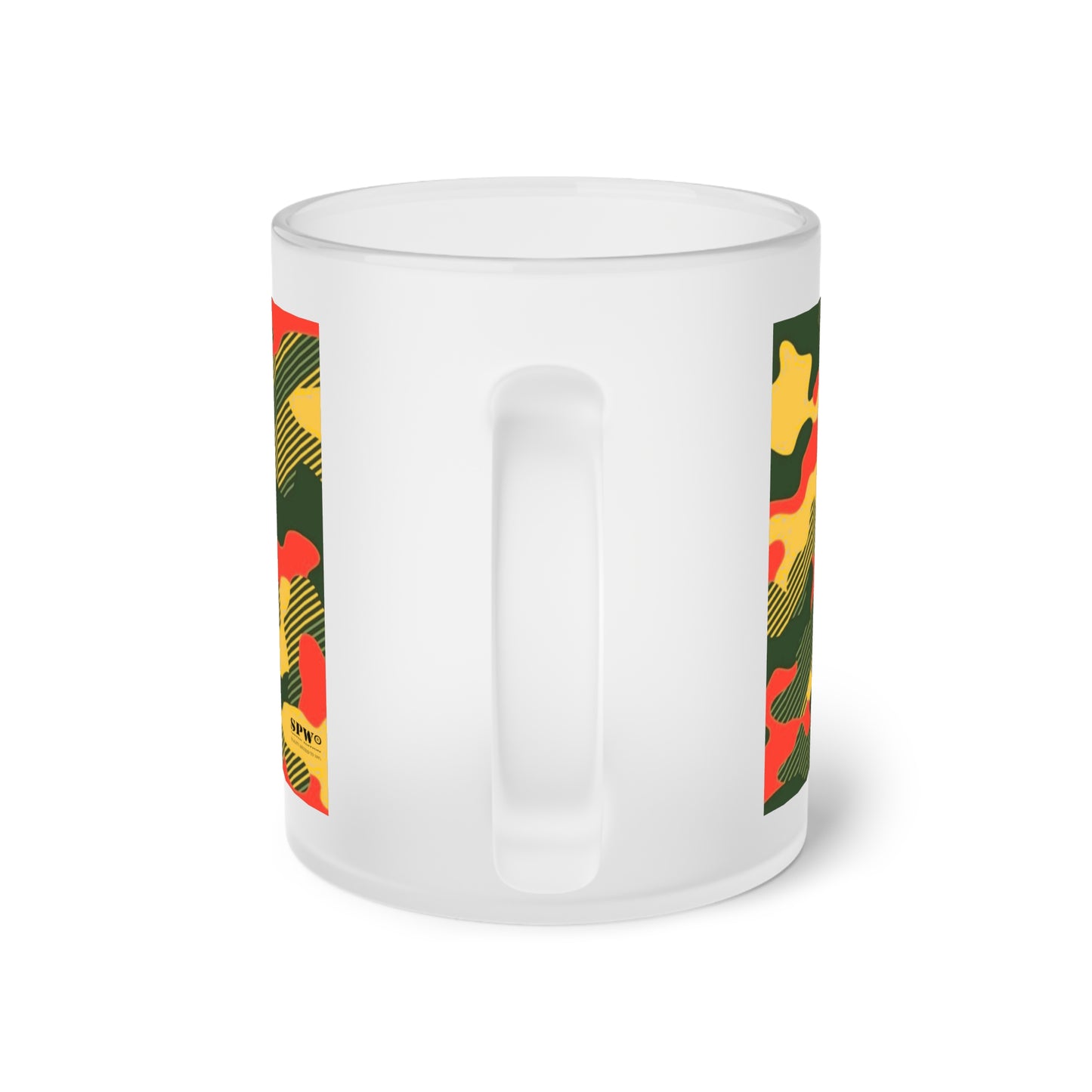 Frosted Glass Mug_ N+ Series FGM PT2WW011_ Limited Edition product by WesternWaves