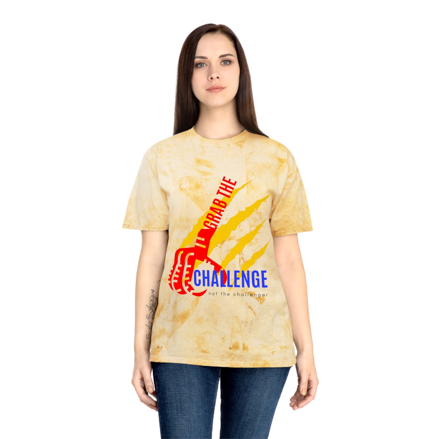 Unisex Color Blast T-Shirt_ N+ Series USCBTS PT2WW001_ Limited Edition by WesternWaves: