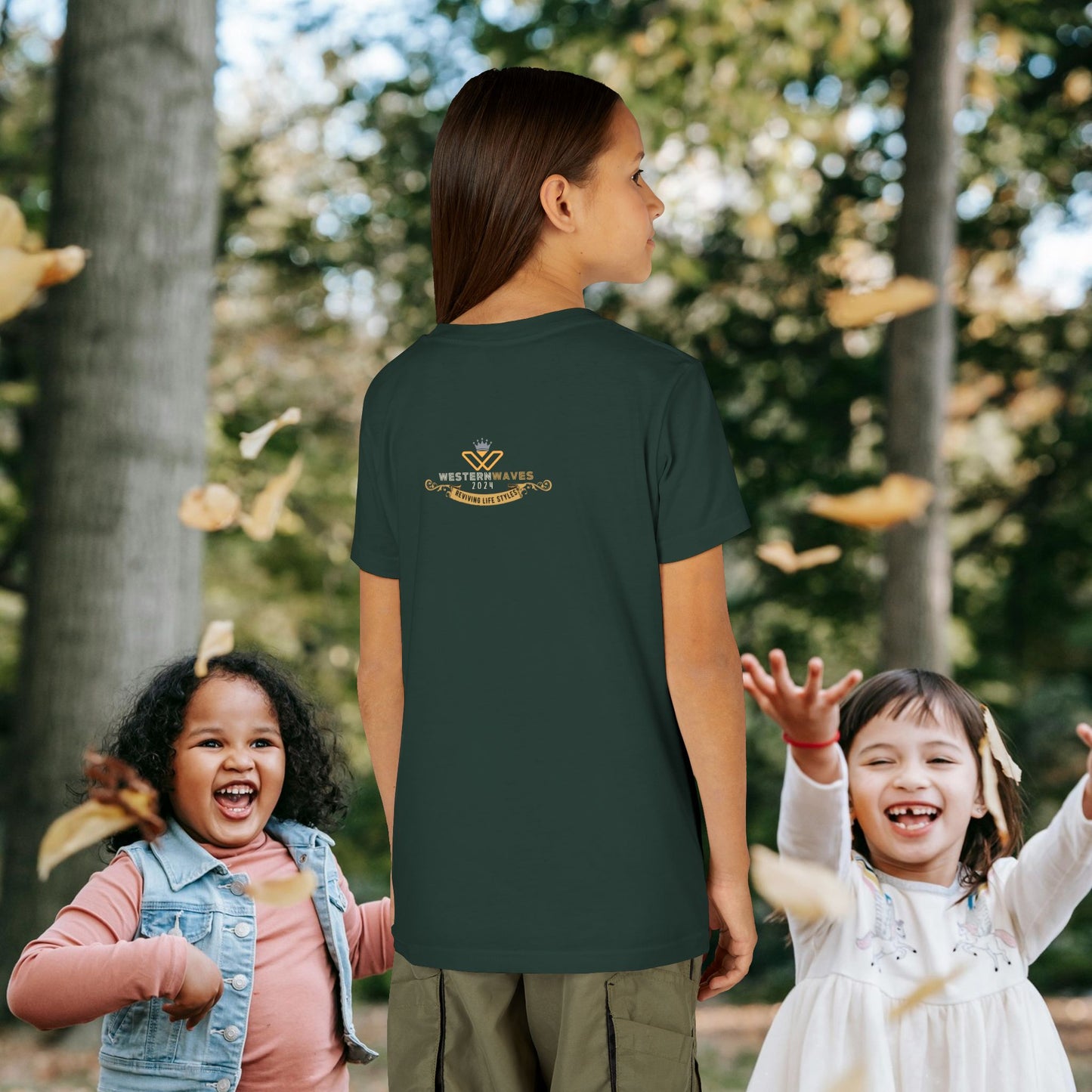 Youth Short Sleeve Tee_ N2 Series YSST PT2WW003_ Limited Edition Utmost Comfort by WesternWaves: