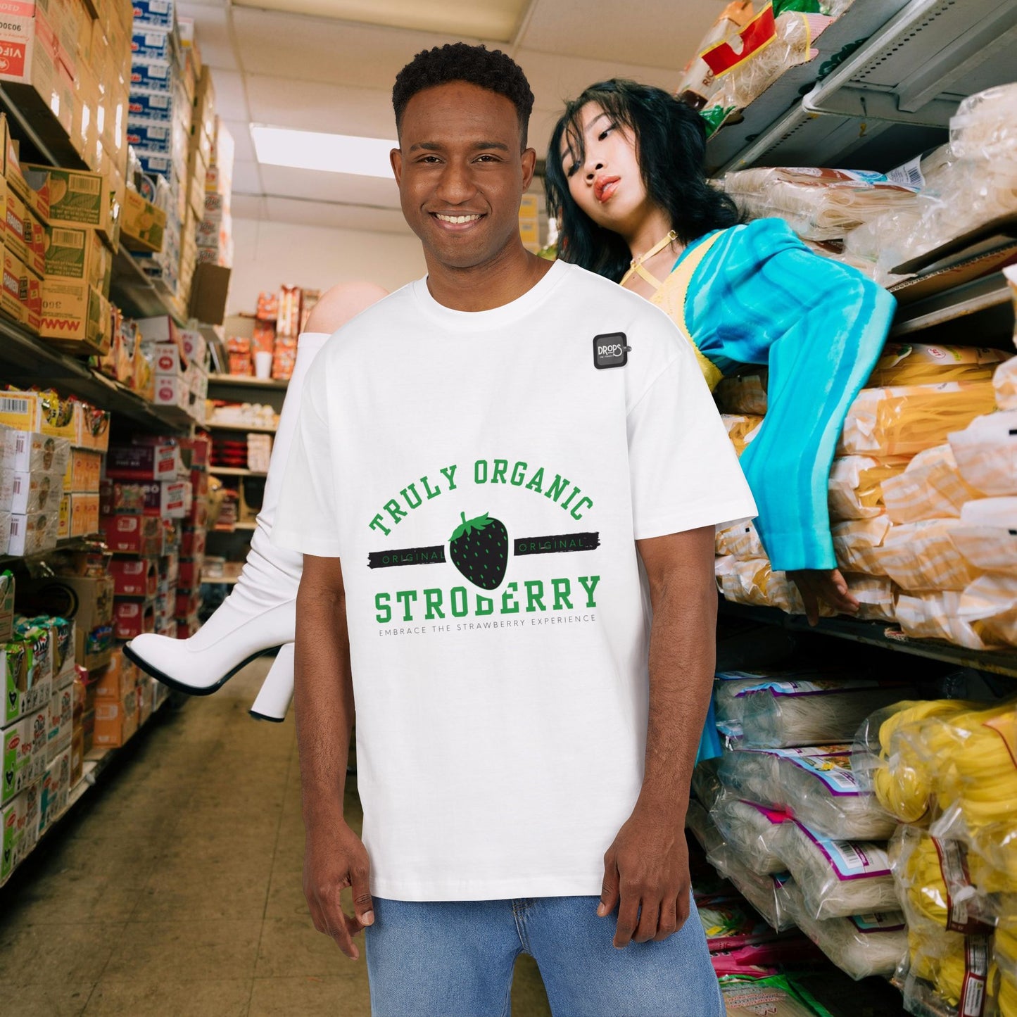 Unisex Oversized Tee_ N6+ Series USOSTEE PT2WW002_ Limited Edition by WesternWaves: