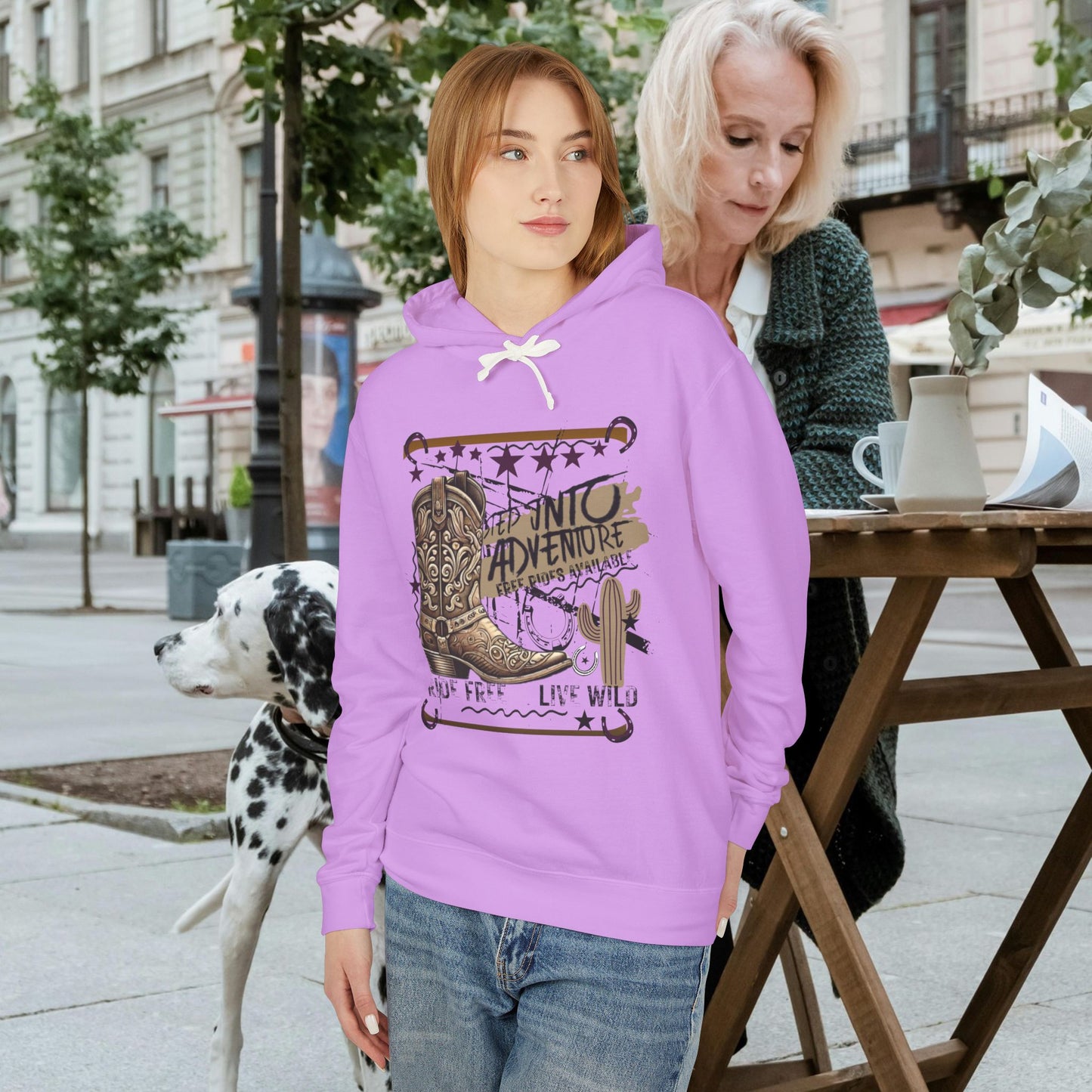 Unisex Lightweight Hooded Sweatshirt – N2+ Series SLWHSS PT2WW006_ Limited Edition Crafted Comfort by WesternWaves: