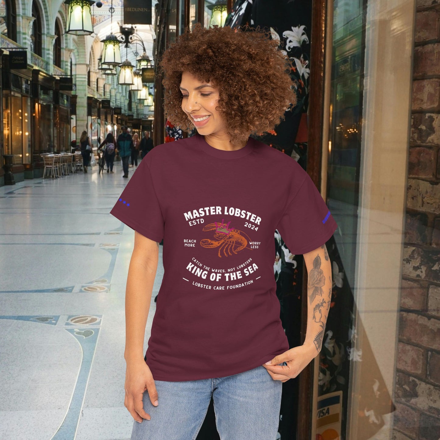 Unisex Heavy Cotton Tee_ Crafted from premium 100% cotton_ N2+ Series UHCT PT2WW009_ Limited Edition Maximum Comfort by WesternWaves: