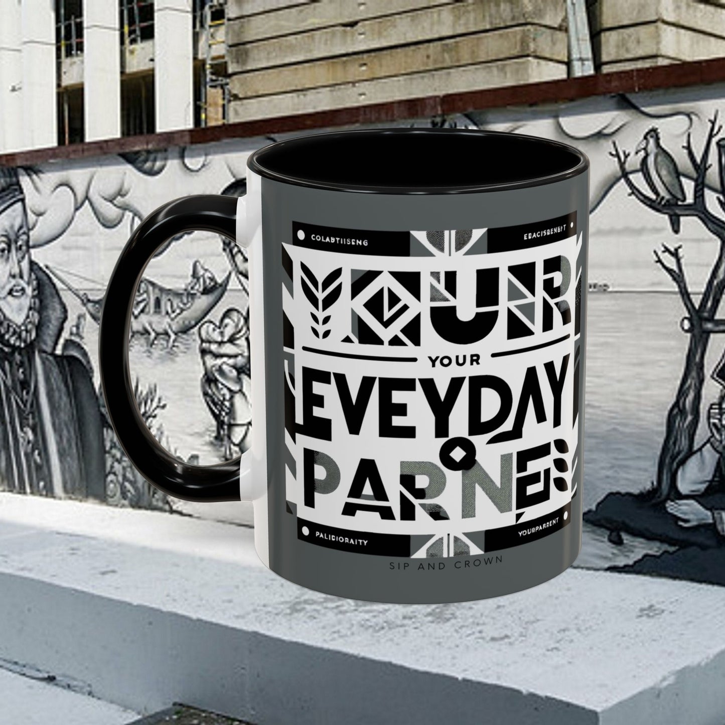 Accent Coffee Mug 11oz _ N3* Series ACM11OZ PT2WW021_ Limited Edition Perfect Blend of Style by WesternWaves: