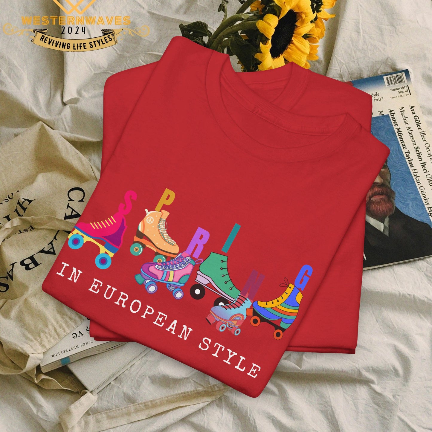 Unisex Heavy Cotton Tee_ Crafted from premium 100% cotton_ N+ Series UHCT PT2WW005_ Limited Edition by WesternWaves: