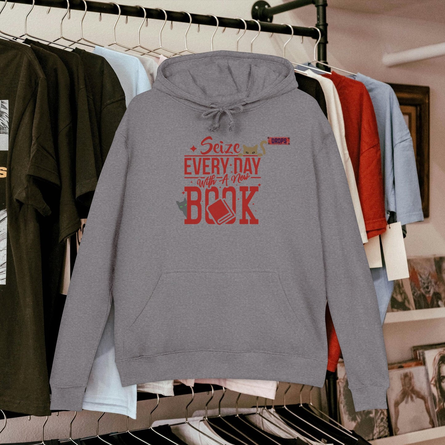 Unisex French Terry Hoodie_ 08 July 2025_ Limited Edition Relaxed Fit Sweatshirt by WesternPulse: