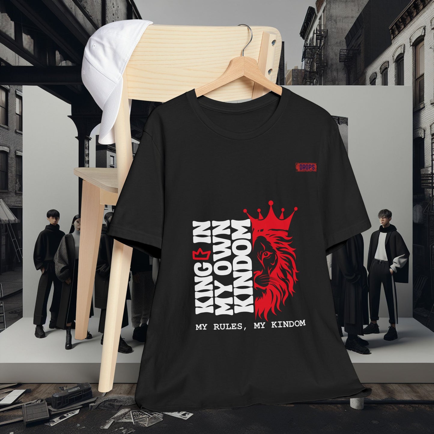 Casual Tee_ Series UWD 070_ Limited Edition Casual Streetwear Tee by WesternWaves: