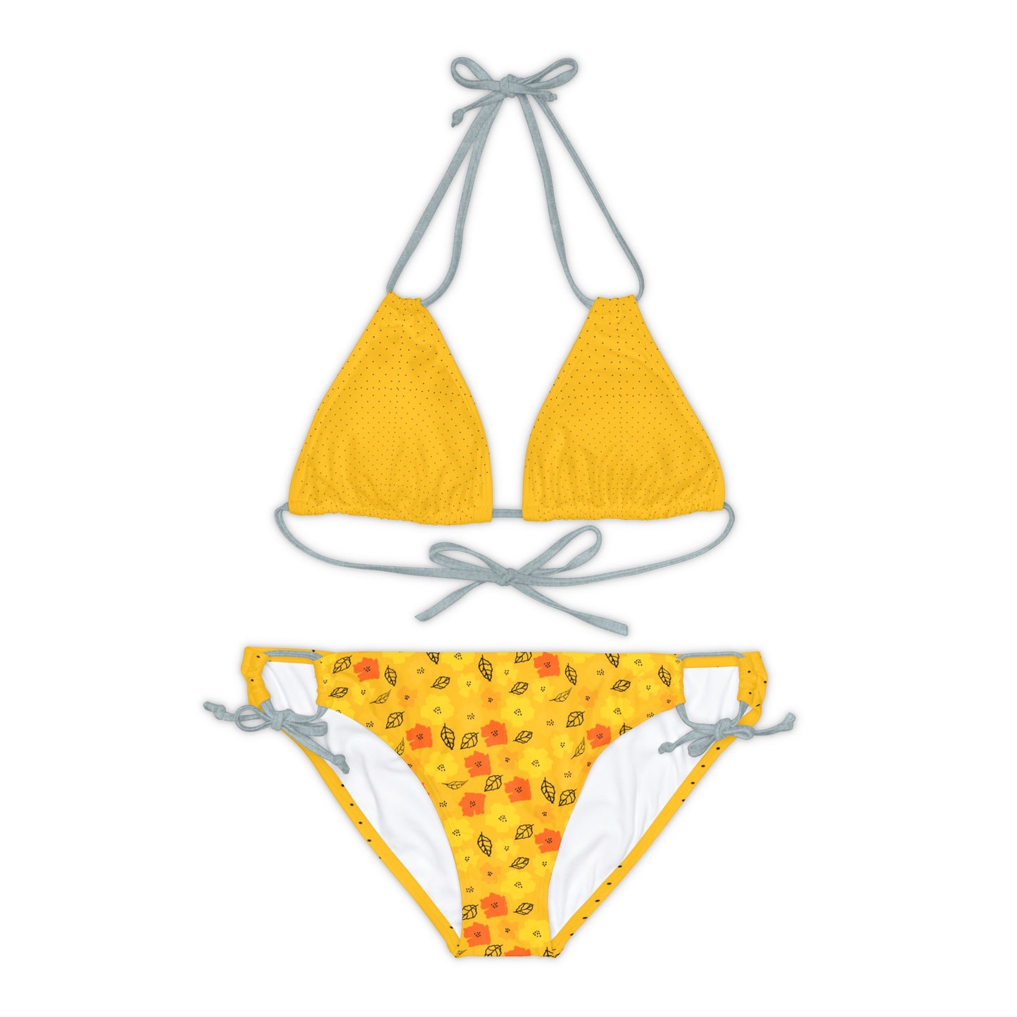 Strappy Bikini Set (AOP)_ N+ Series SBS(AOP) PT2WW002_ Limited Edition by WesternWaves