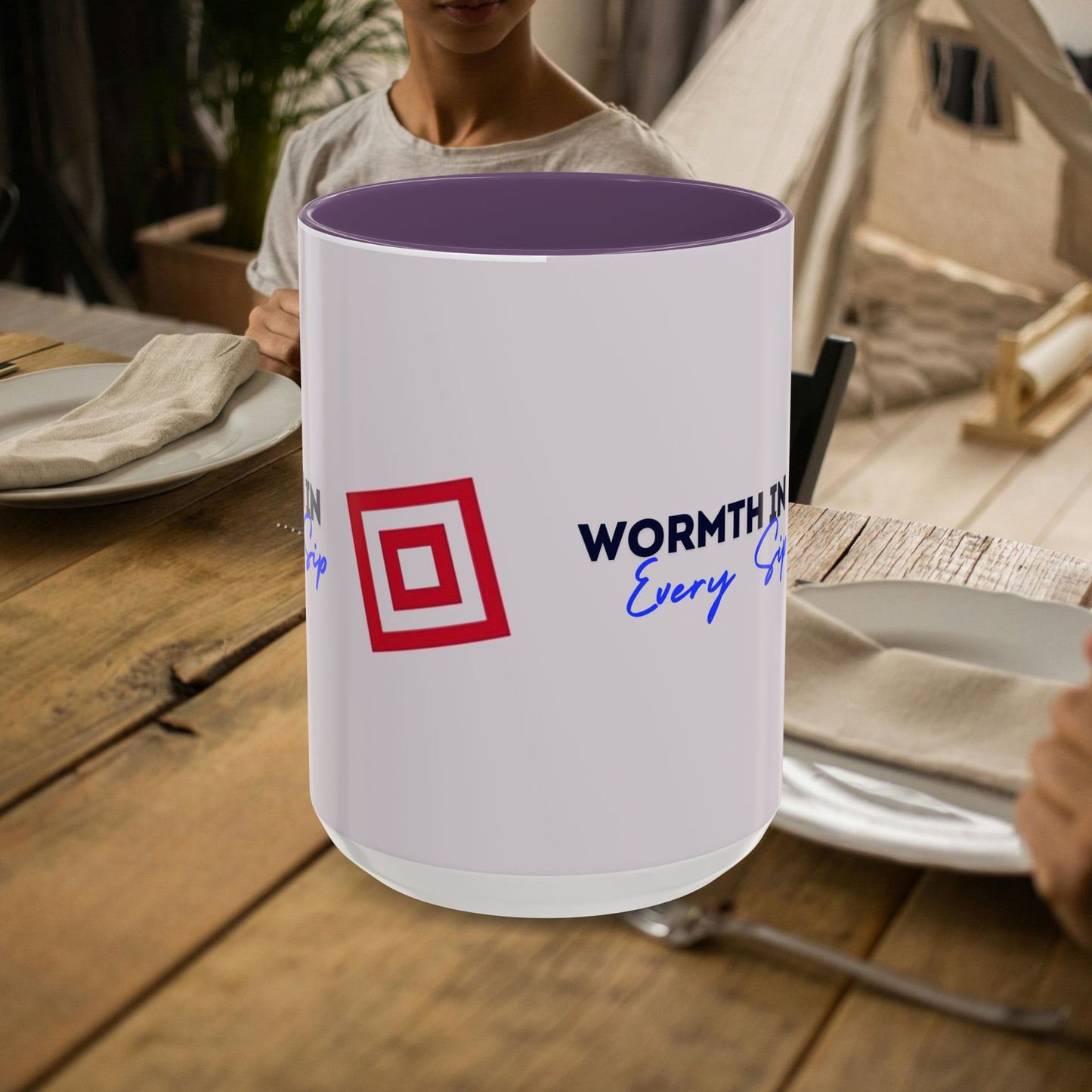 Accent Coffee Mug (11, 15oz)_ N2 Series ACMUG PT2WW003_ Limited Edition Mug by WesternWaves