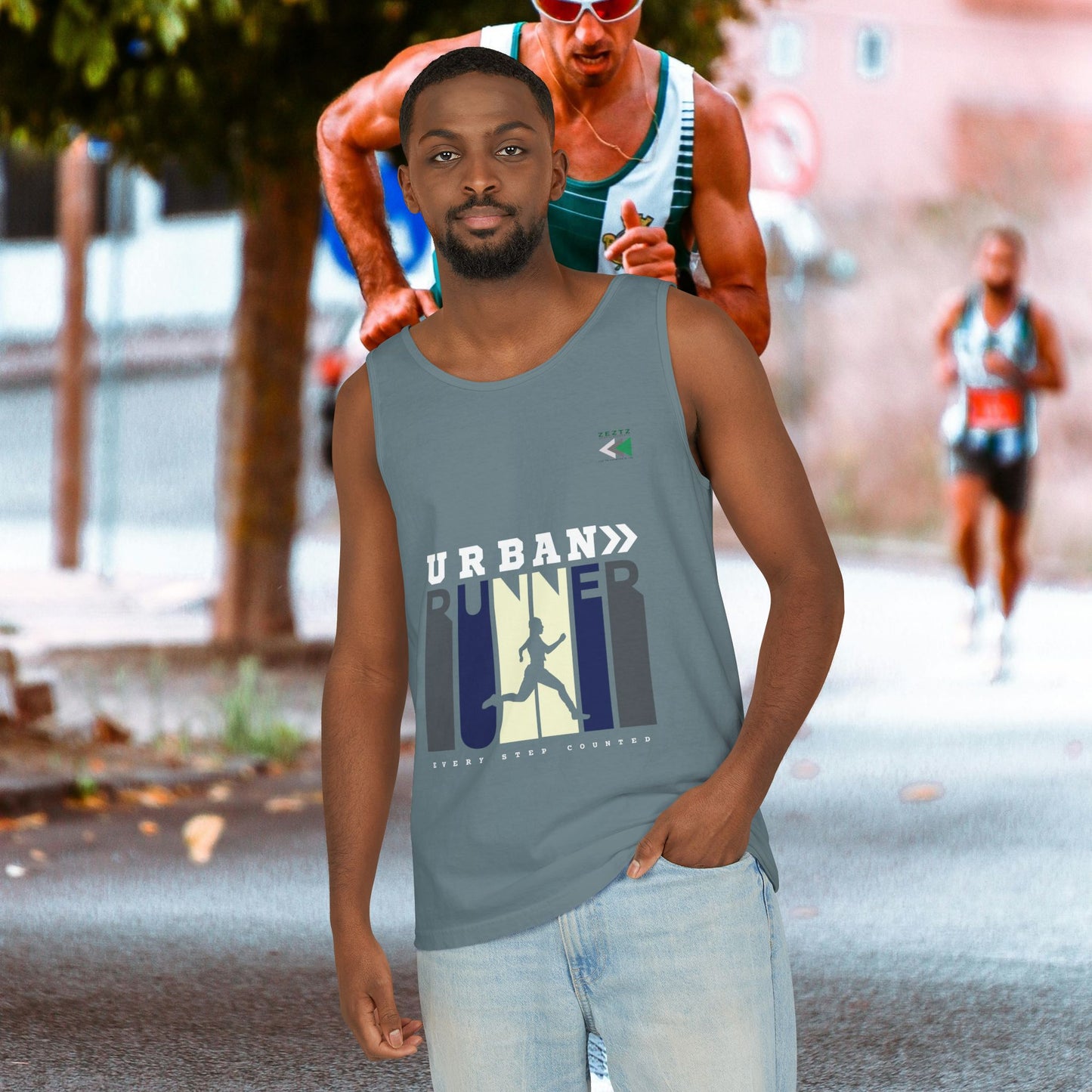 Unisex Garment-Dyed Tank Top_ 27 June 2025_ Limited Edition Summer Sports Apparel by WesternWaves: