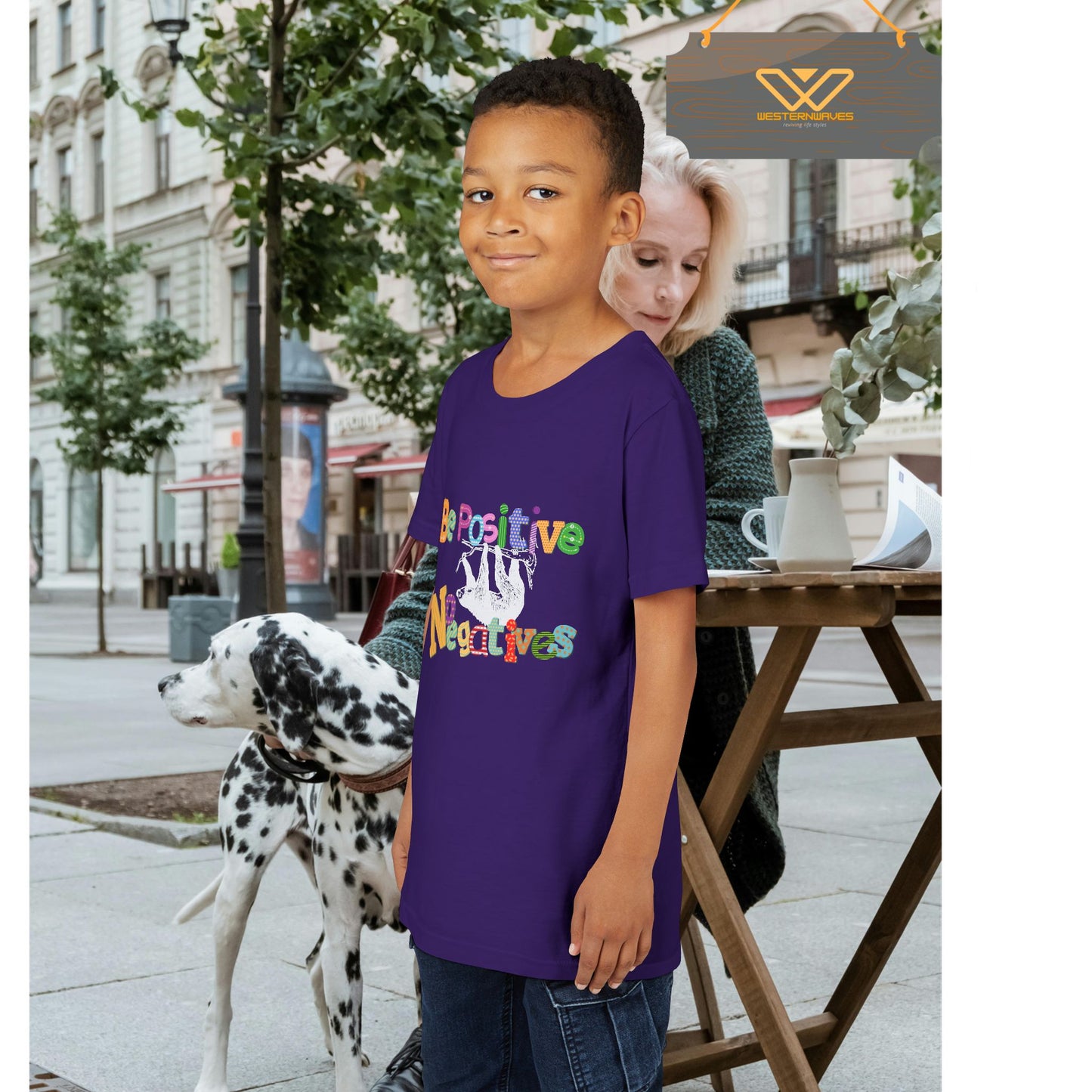 Youth Short Sleeve Tee_ N2 Series YSST PT2WW003_ Limited Edition Utmost Comfort by WesternWaves: