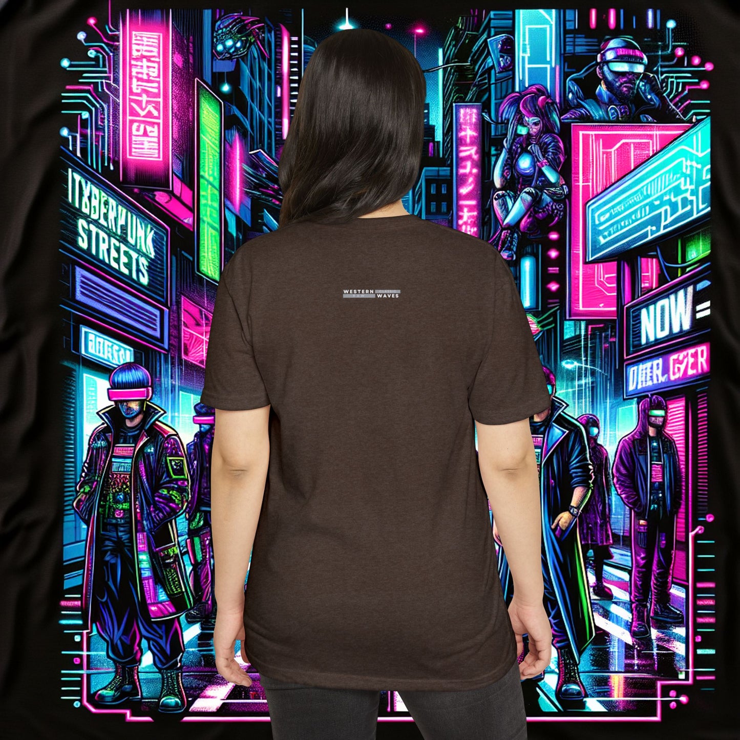 Unisex CVC Jersey T-shirt_ N8+ Series USCVCJTS PT2WW001_ Limited Edition CVC T-shirt by WesternWaves:
