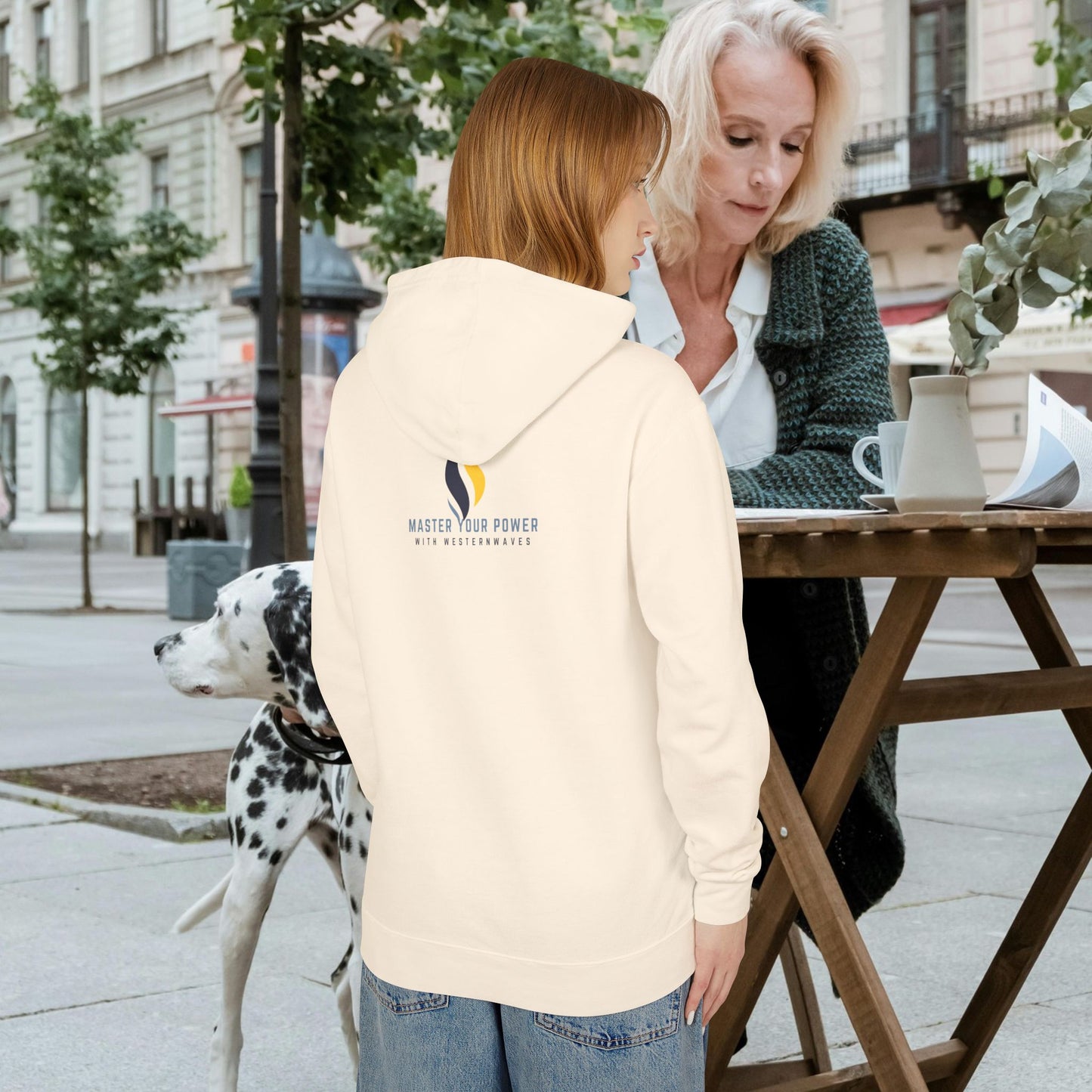 Unisex Lightweight Hooded Sweatshirt – N2+ Series SLWHSS PT2WW006_ Limited Edition Crafted Comfort by WesternWaves: