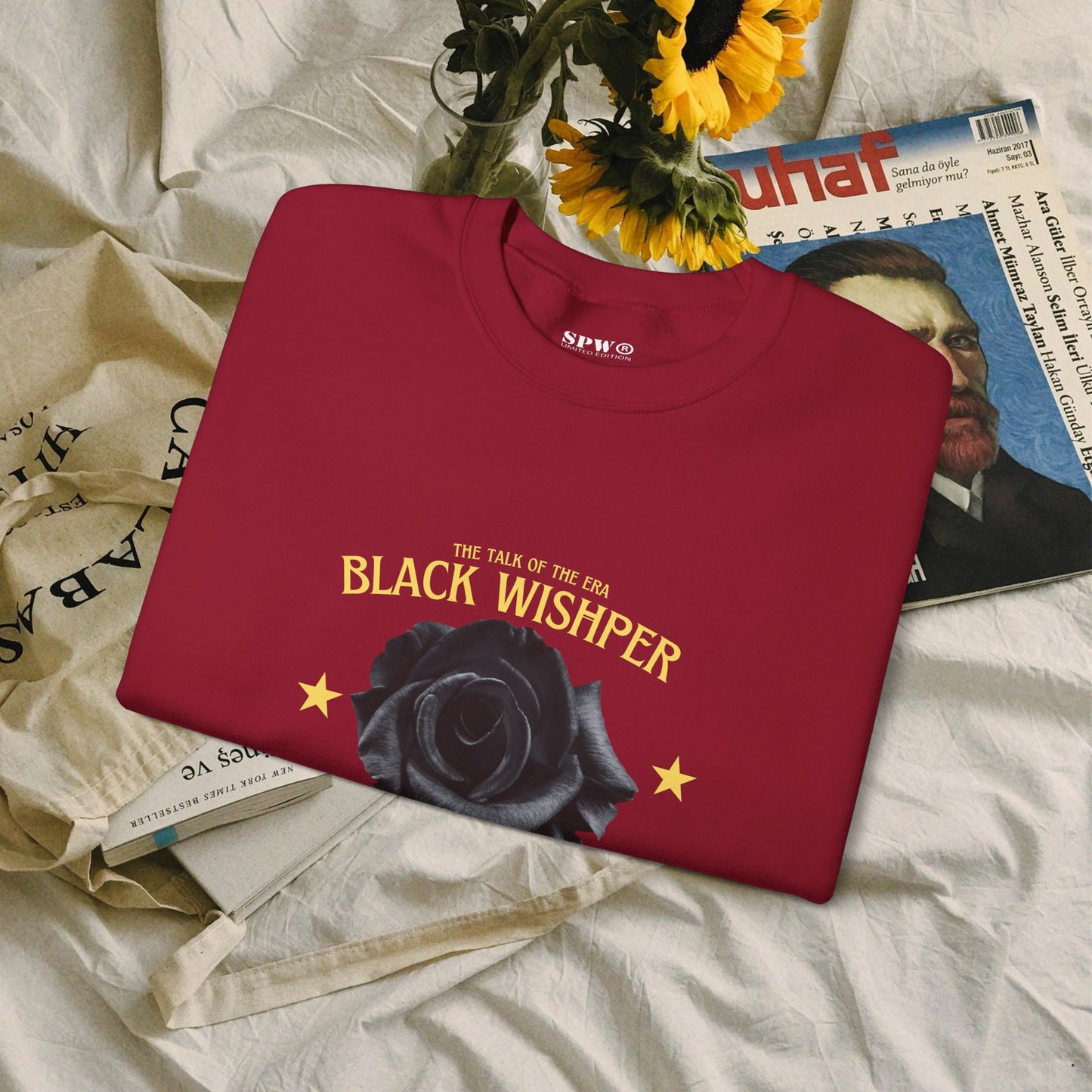 Unisex Heavy Blend™ Crewneck Sweatshirt_ N3+ Series UHBCSS PT2WV011_ Limited Edition Pure Luxury by WesternWaves: