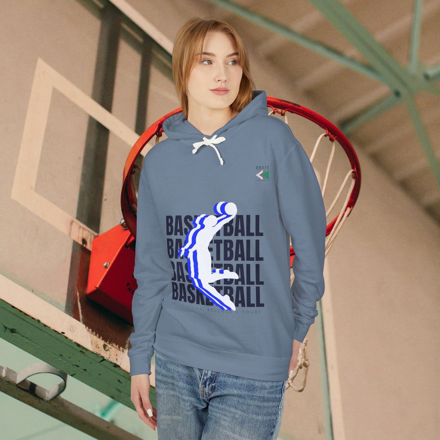 Unisex Lightweight Hooded Sweatshirt - Basketball Vibes for Sports Enthusiasts_ 02 April 2025_ 001