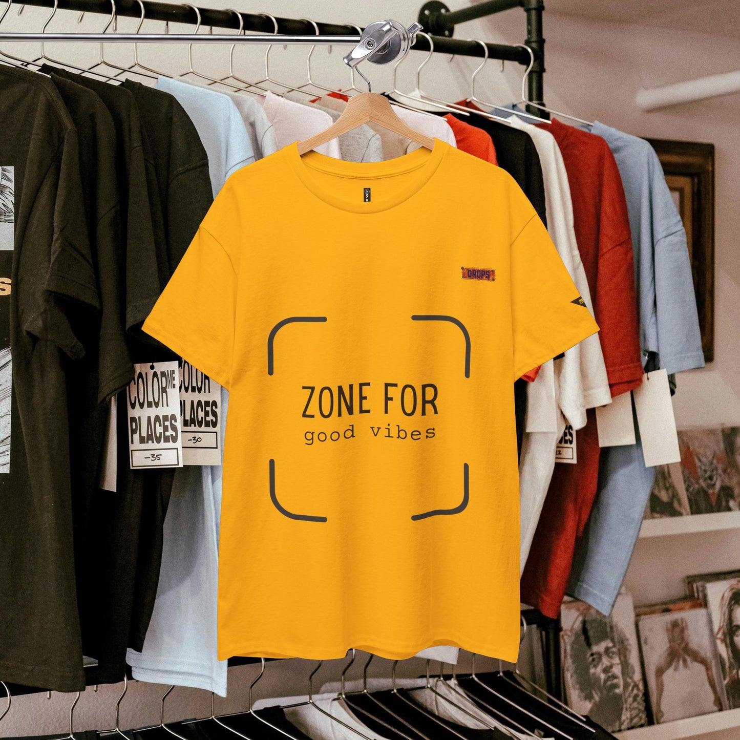 Unisex Heavy Cotton Tee_ 20 July 2025_ Limited Edition Unique Summer Wear_ by WesternWaves: