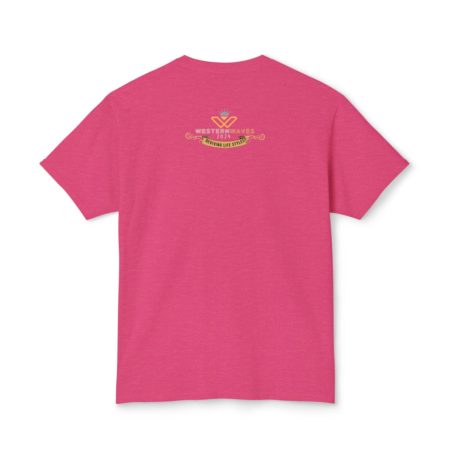 Unisex HD Cotton™ T-shirt_ N+ Series USHDCTS PT2WW003_ Limited Edition Unisex HD Cotton™ T-shirt by WesternWaves