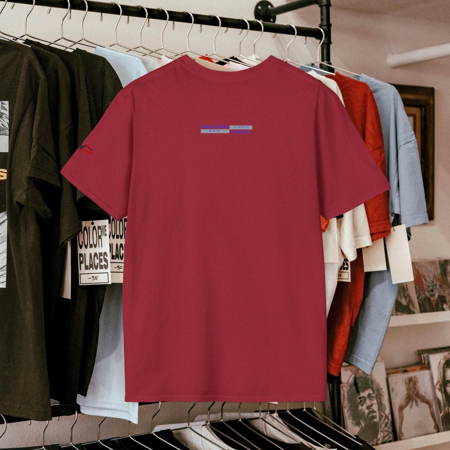 Every Line Graphic Unisex Softstyle T-Shirt | Retro Art Tee, Casual Wear, Gift for Art Lovers, Streetwear, Everyday Style