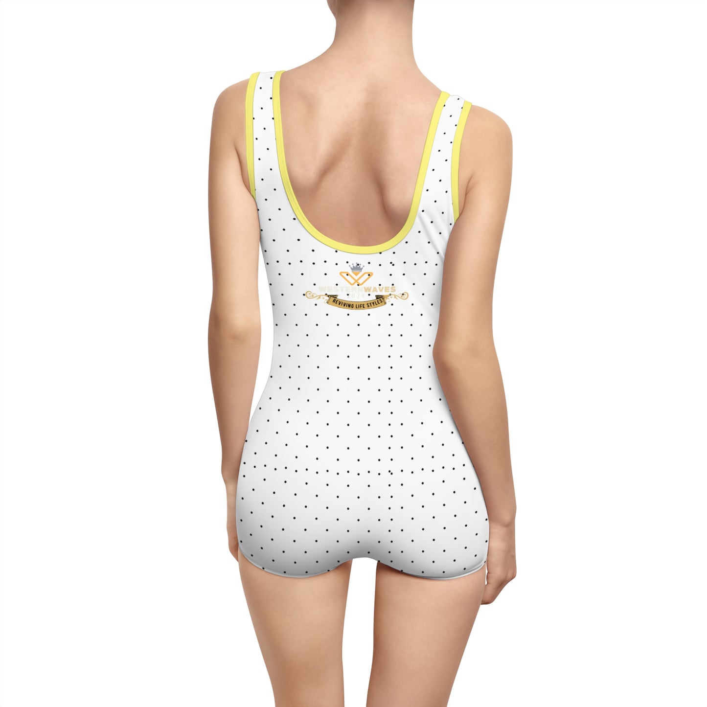 Women's Vintage Swimsuit (AOP)_ N+ Series WVSSAOP PT2WW003_ Limited Edition Vintage Confidence by WesternWaves: