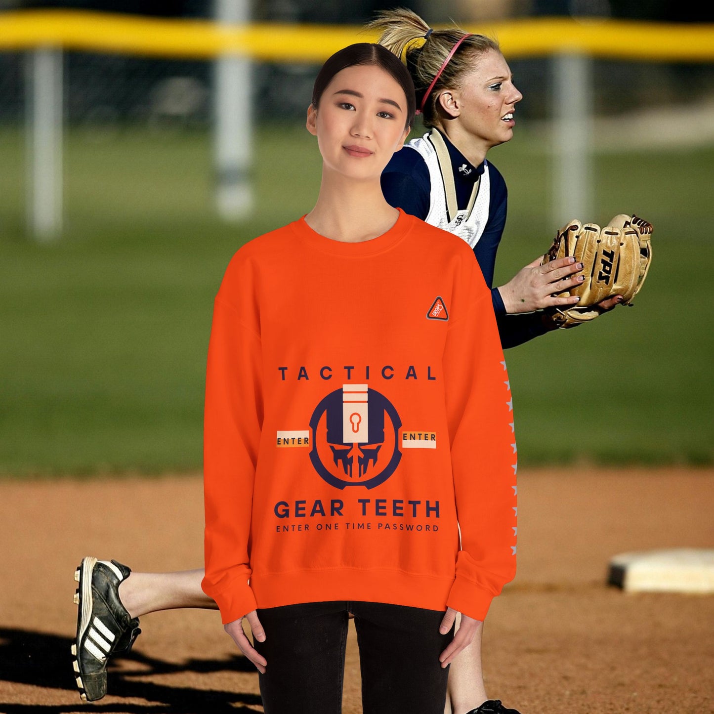 Unisex Heavy Blend™ Crewneck Sweatshirt_ N2 Series UHBCSS PT2WW005_ Limited Edition by WesternWaves: