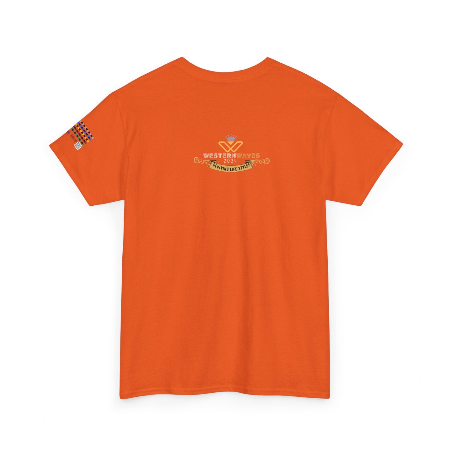 Unisex Heavy Cotton Tee_ Crafted from premium 100% cotton_ N+ Series UHCT PT2WV006_ Limited Edition by WesternWaves: