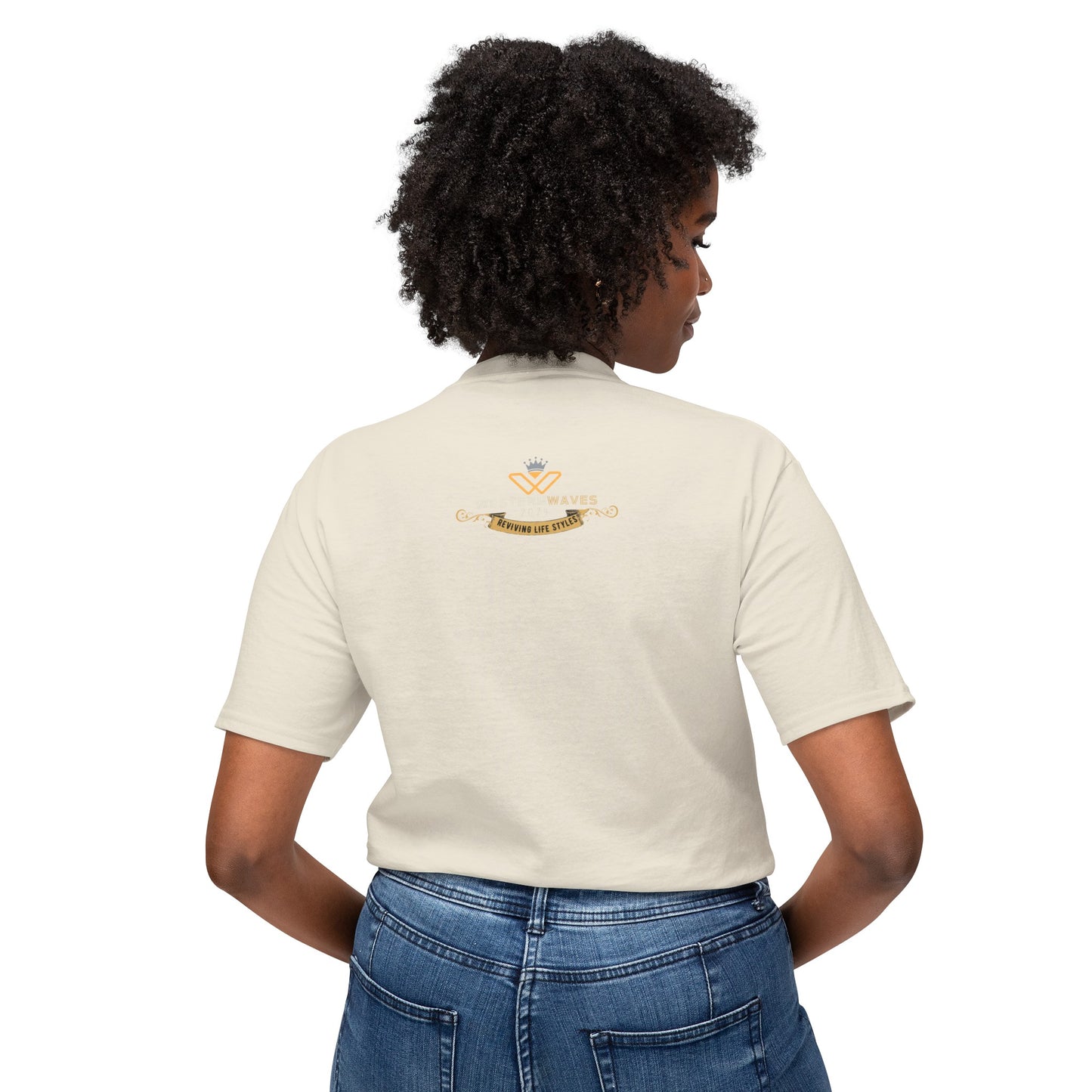 Unisex HD Cotton™ T-shirt_ N+ Series USHDCTS PT2WW001_ Limited Edition Unisex HD Cotton™ T-shirt by WesternWaves: