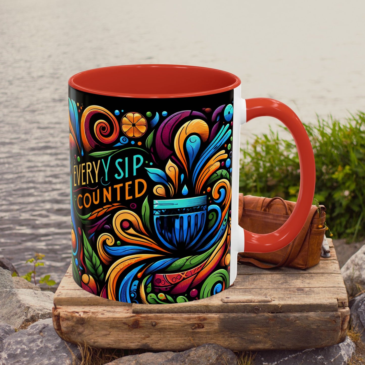 Accent Coffee Mug 11_ N3* Series ACM11OZ PT2WW022_ Limited Edition Perfect Blend of Style by WesternWaves: