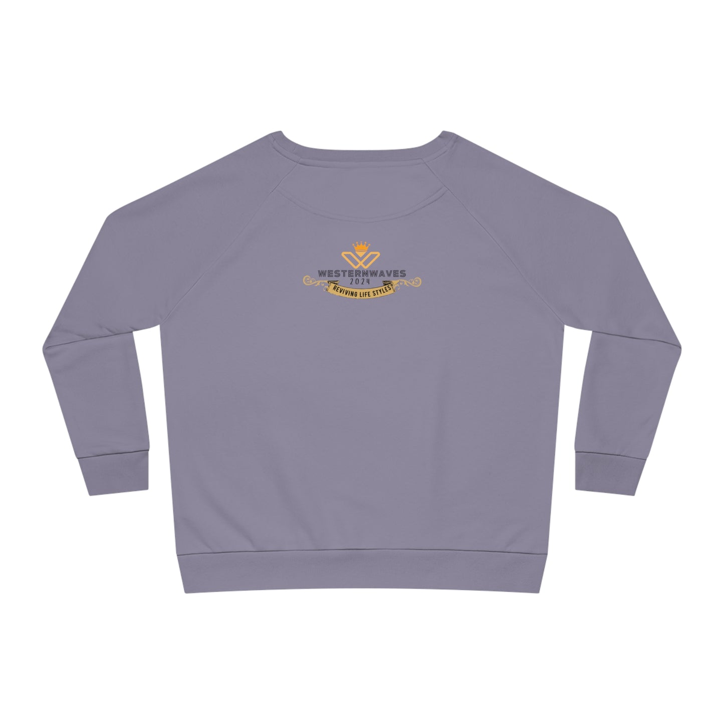 Women's Dazzler Relaxed Fit Sweatshirt _ N2+ Series WDRFSS PT2WW003_ Limited Edition Attribution to Stanley/Stella by WesternWaves: