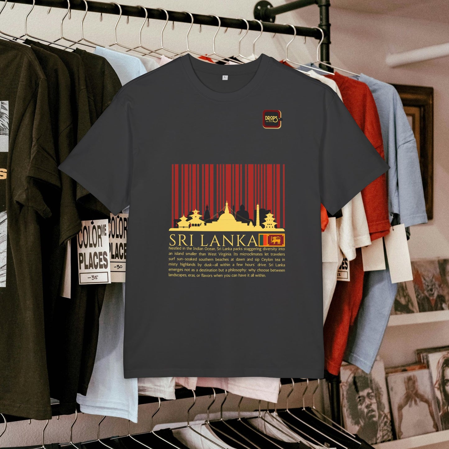 Unisex Oversized Tee_ N6+ Series USOSTEE PT2WW001_ Limited Edition by WesternWaves: