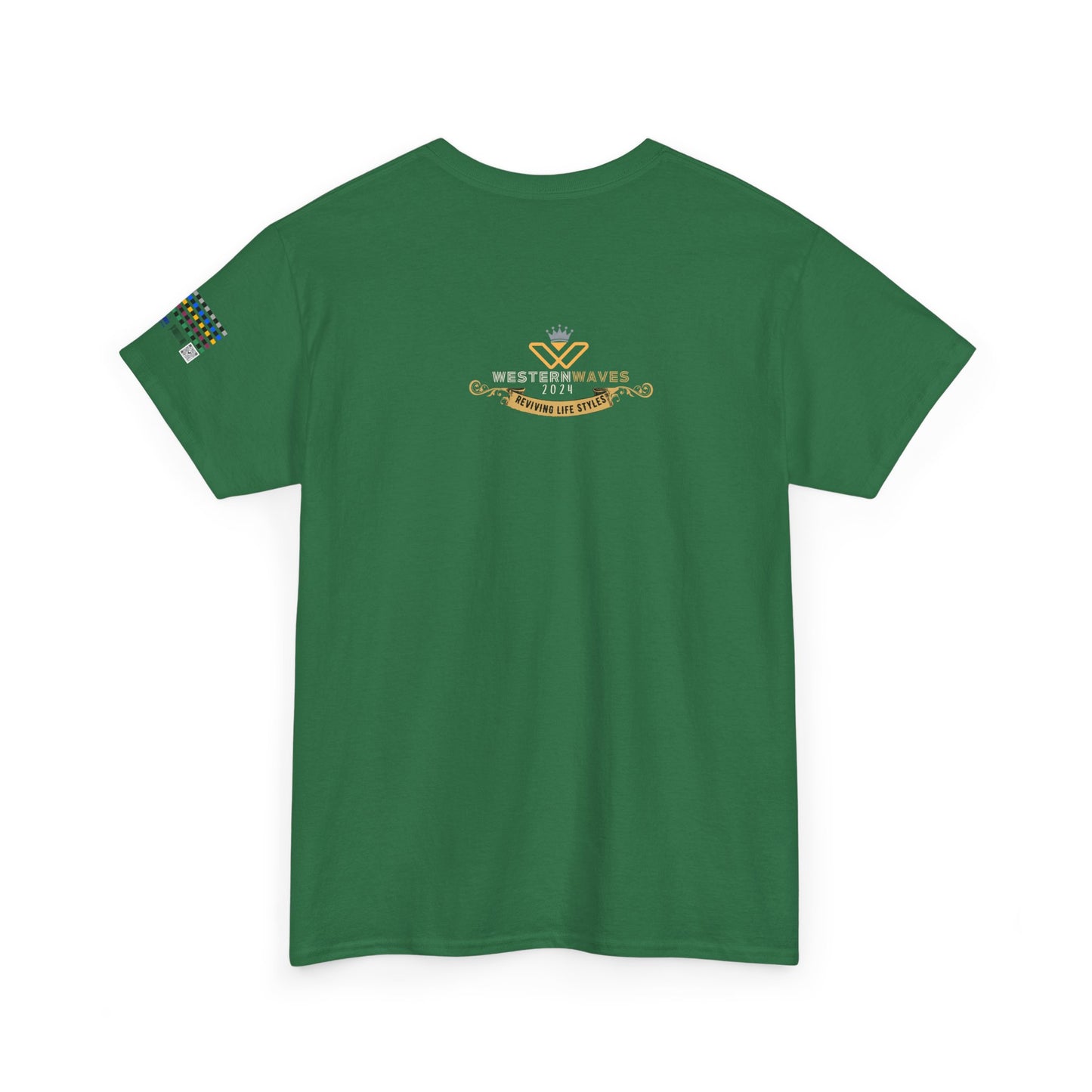 Unisex Heavy Cotton Tee_ Crafted from premium 100% cotton_ N+ Series UHCT PT2WV006_ Limited Edition by WesternWaves: