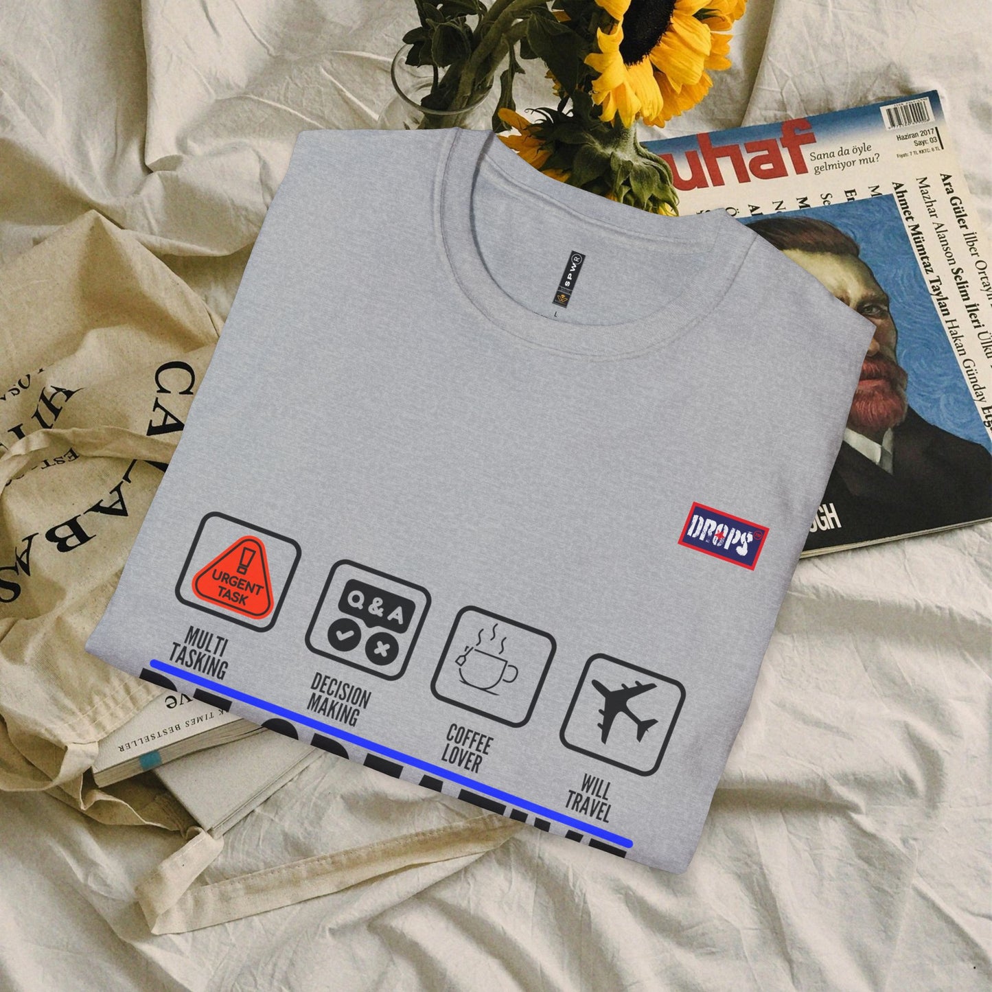 Unisex Softstyle T-Shirt_ N2+ Series USSTS FT2WW007_ Redefine Relaxation Limited Edition by WesternWaves: