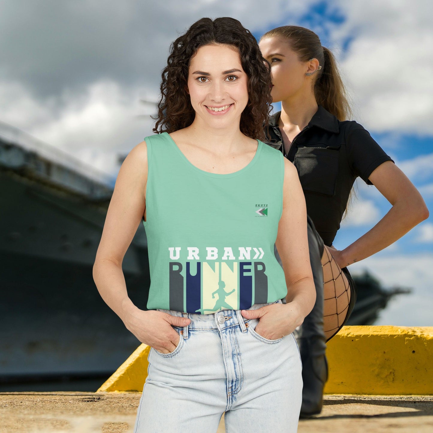 Unisex Garment-Dyed Tank Top_ 27 June 2025_ Limited Edition Summer Sports Apparel by WesternWaves: