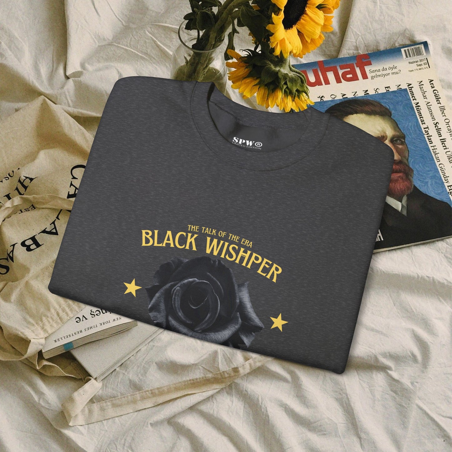 Unisex Heavy Blend™ Crewneck Sweatshirt_ N3+ Series UHBCSS PT2WV011_ Limited Edition Pure Luxury by WesternWaves: