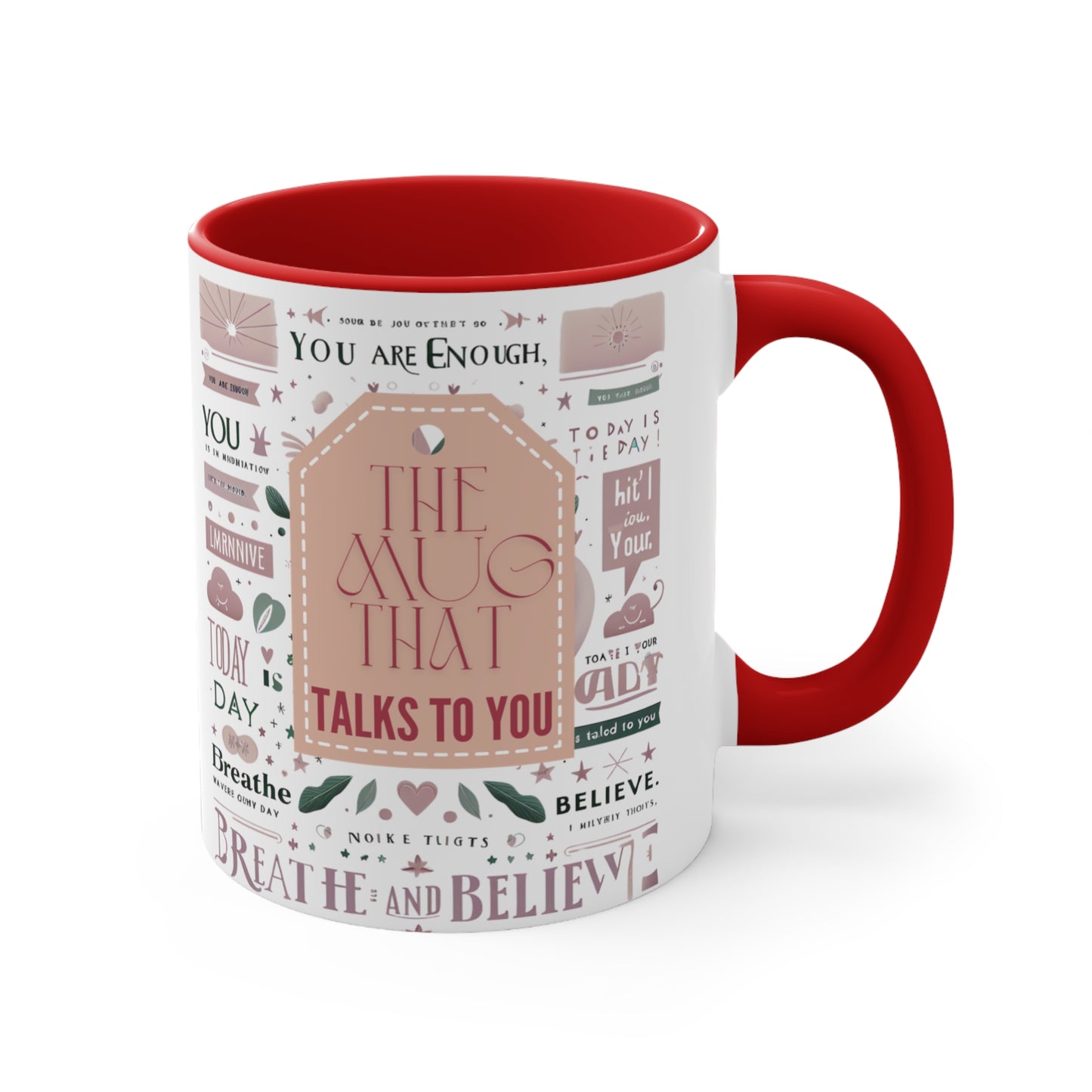 Accent Mug 11oz_ N8* Series AMUG PT2WW001_ LImited Edition School/Office Desktop Special by WesternWaves: