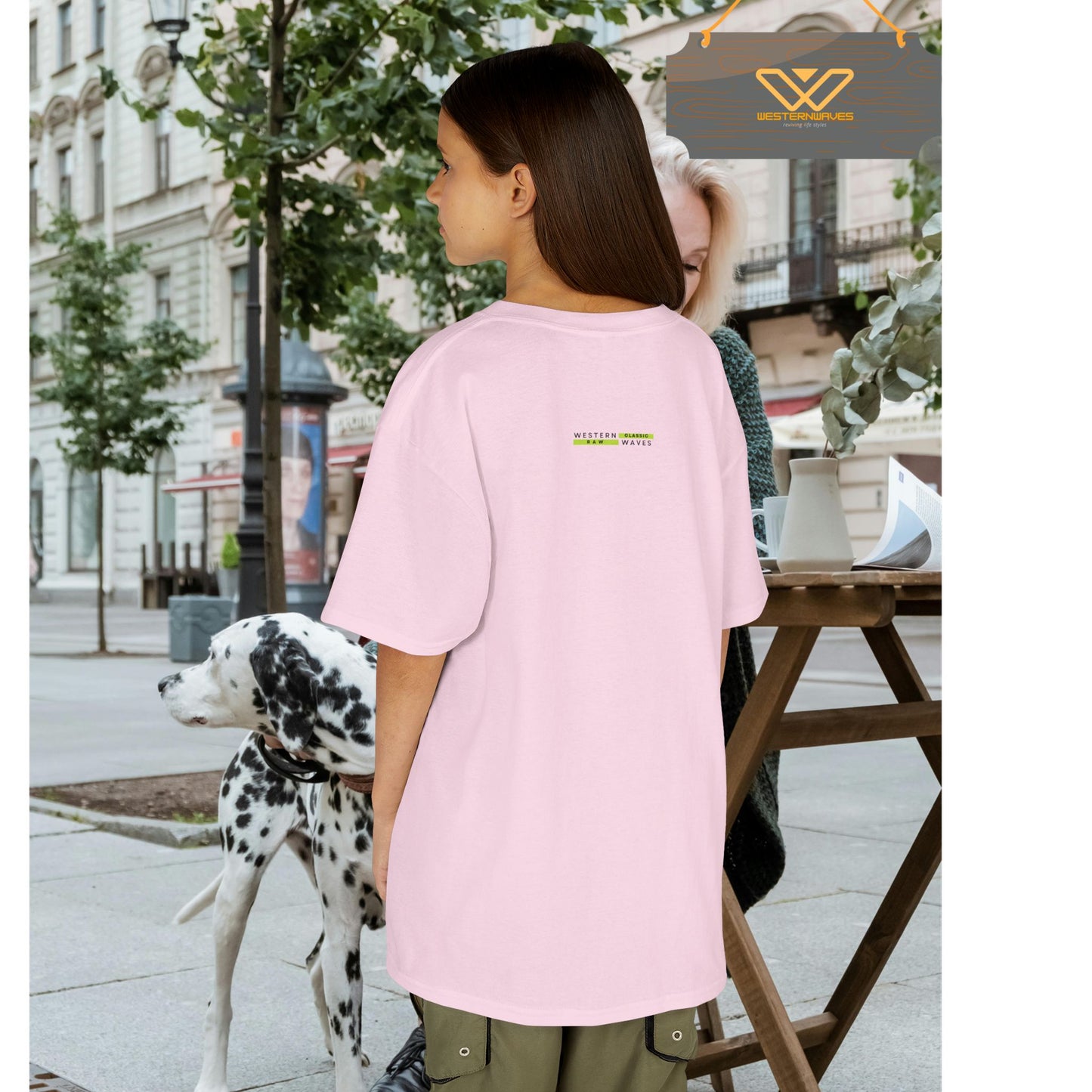 Kids Heavy Cotton™ Tee_ N2+ Series KHCT PT2WW008_ Limited Edition Durable Comfort for Every Adventure by WesternWaves: