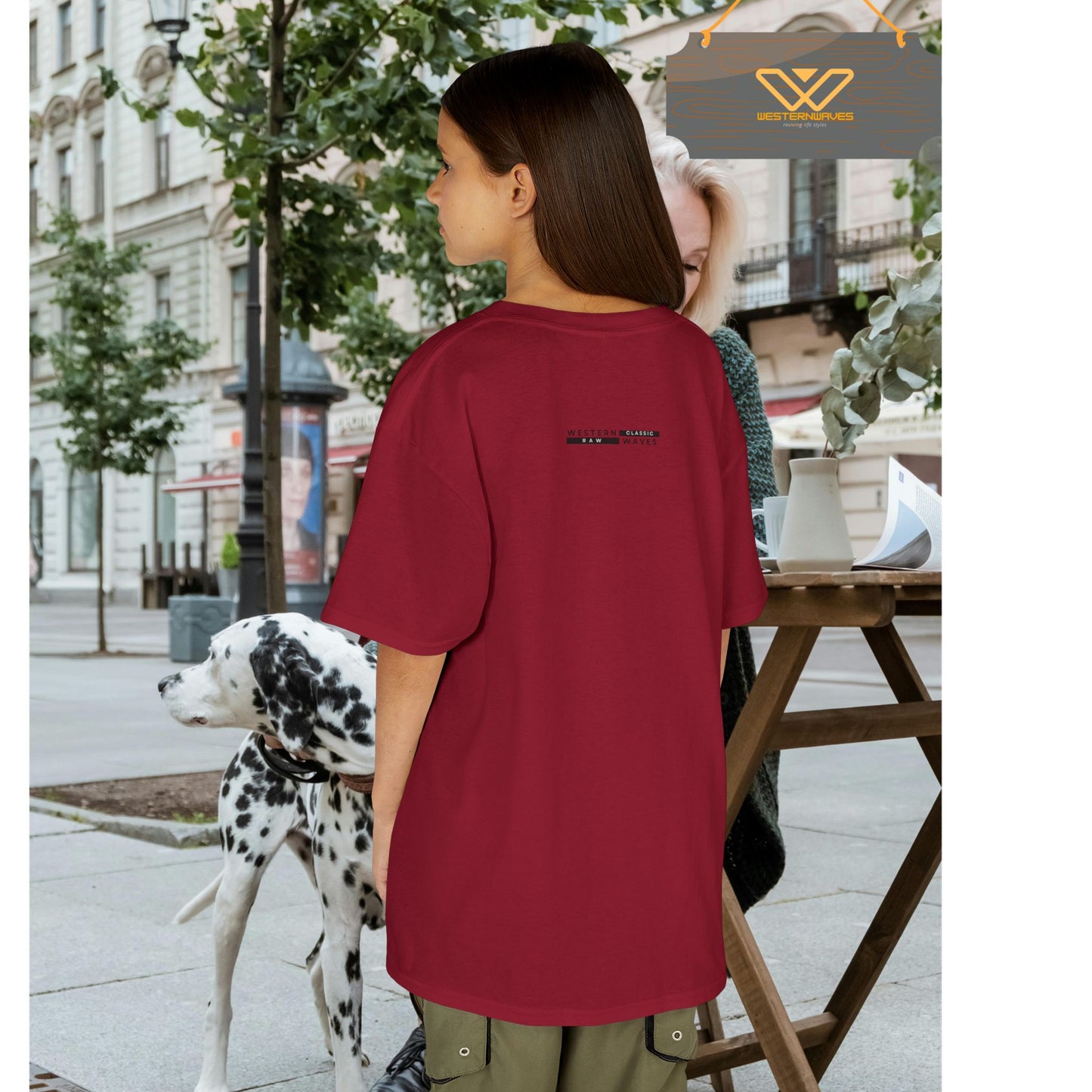 Kids Heavy Cotton™ Tee_ N2 Series KHCT PT2WW0011_ Limited Edition Durable Comfort for Every Adventure by WesternWaves: