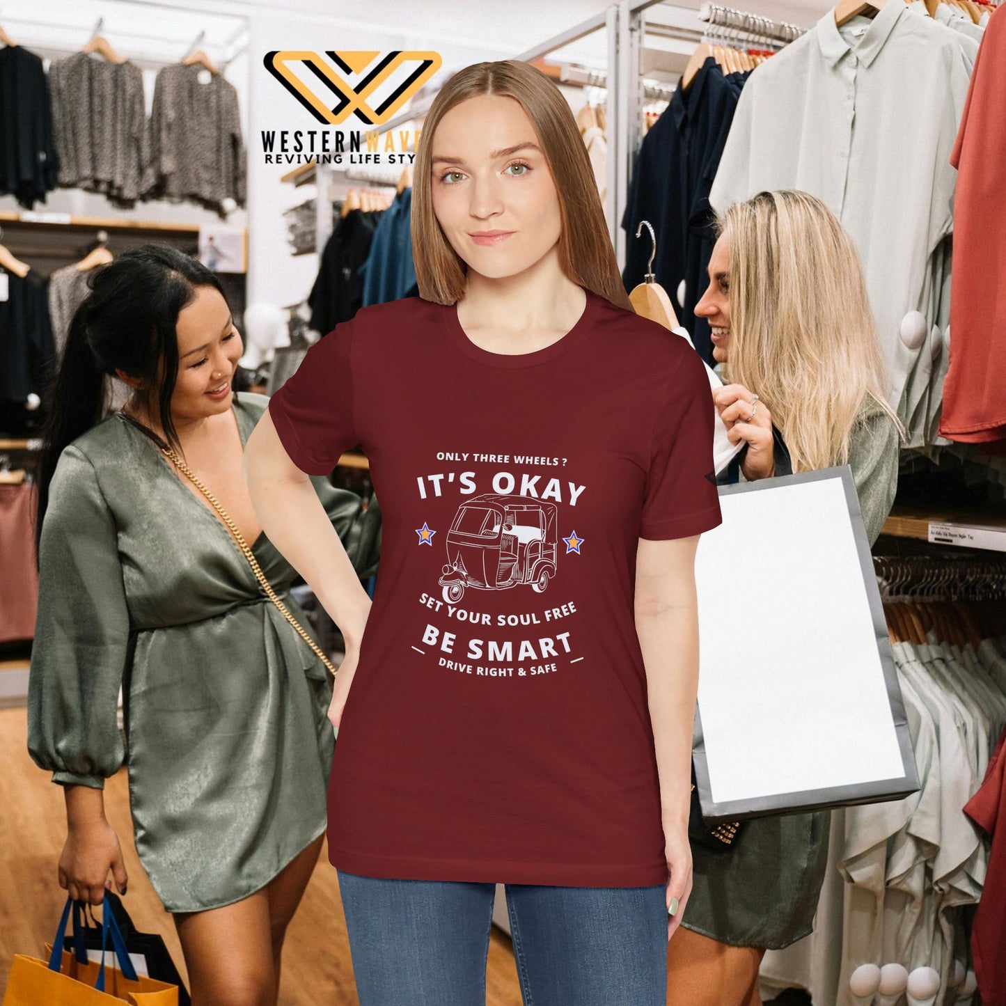 Unisex Jersey Short Sleeve Tee_ Signature Comfort Tee by SPW_ N2* Series PT2WW005_ Limited Edition Cherished Favorite by WesternWaves: