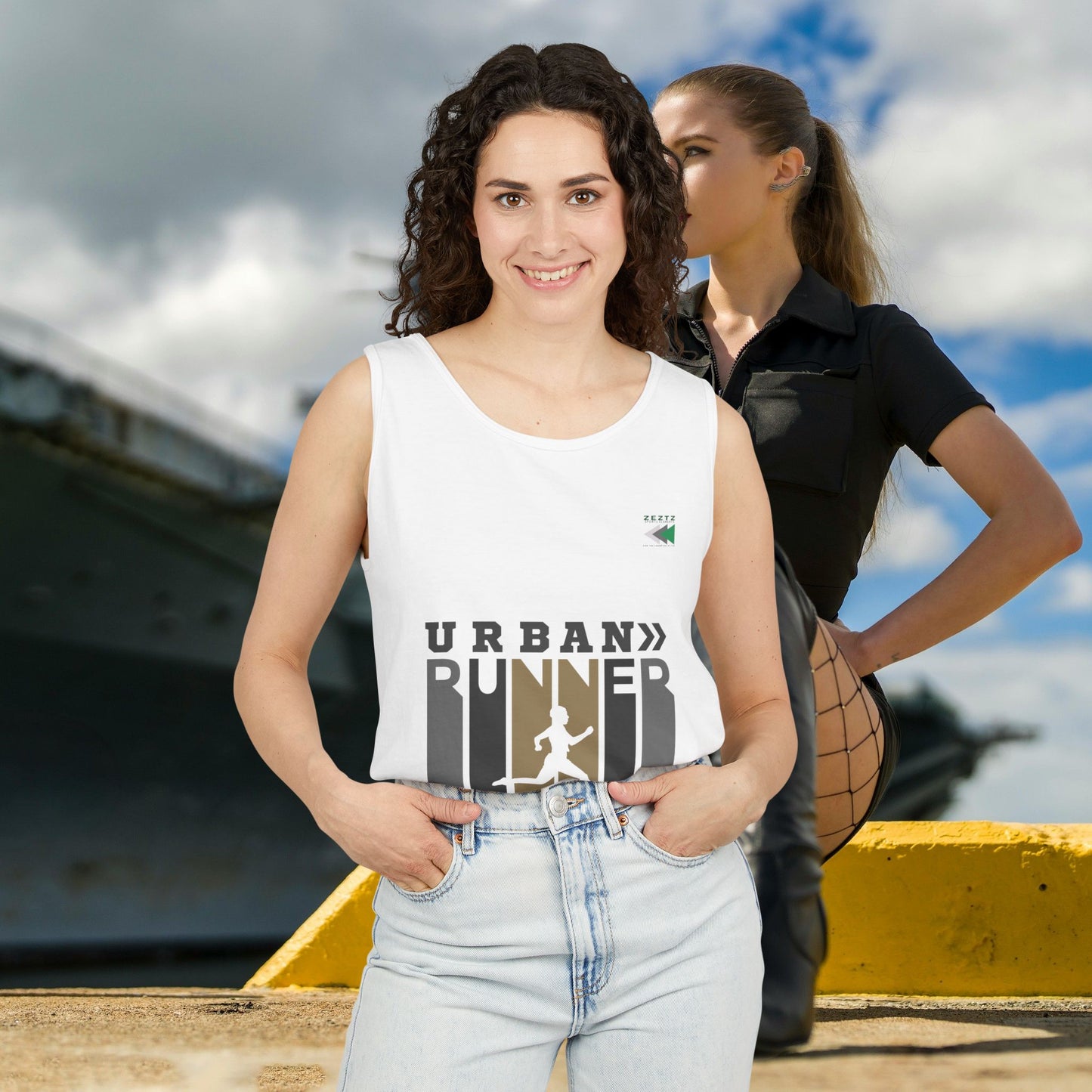 Unisex Garment-Dyed Tank Top_ 27 June 2025_ Limited Edition Summer Sports Apparel by WesternWaves: