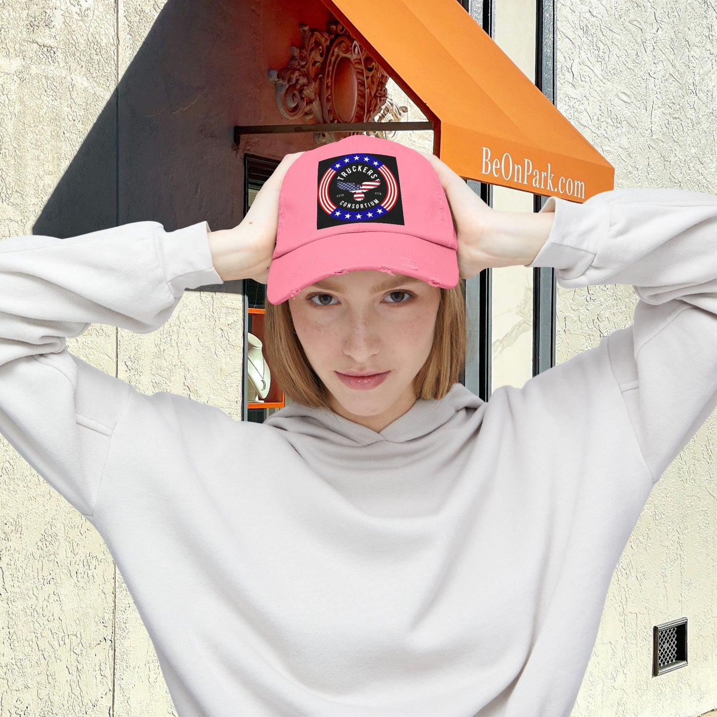 Unisex Distressed Cap_ N2 Series USDCAP PT2WW003_ Limited Edition Style & Comfort by WesternWaves:
