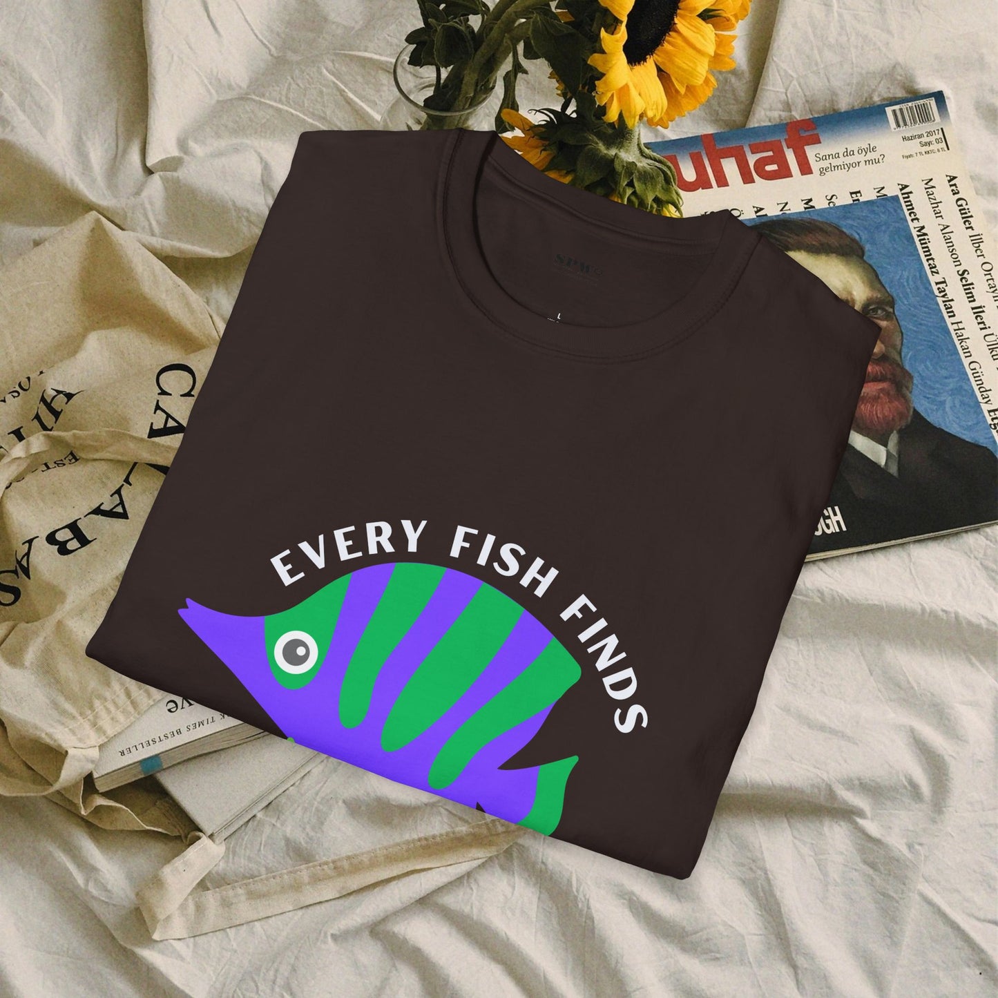 Unisex Softstyle T-Shirt_ N+ Series USSTS FT2WW009_ Limited Edition by WesternWaves: