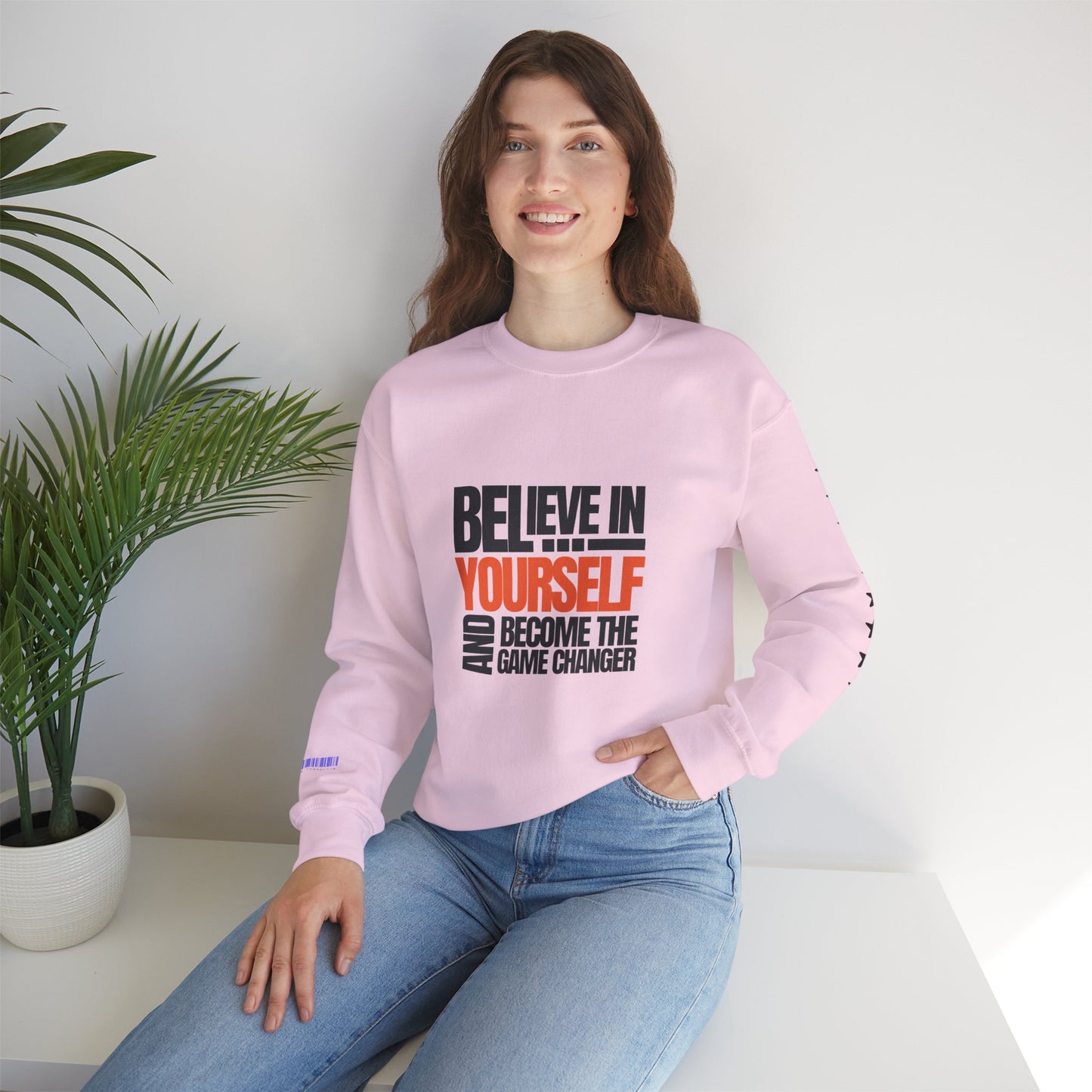 Unisex Heavy Blend™ Crewneck Sweatshirt_ N2+ Series UHBCSS PT2WW028_ Limited Edition Pure Luxury By WesternWaves: