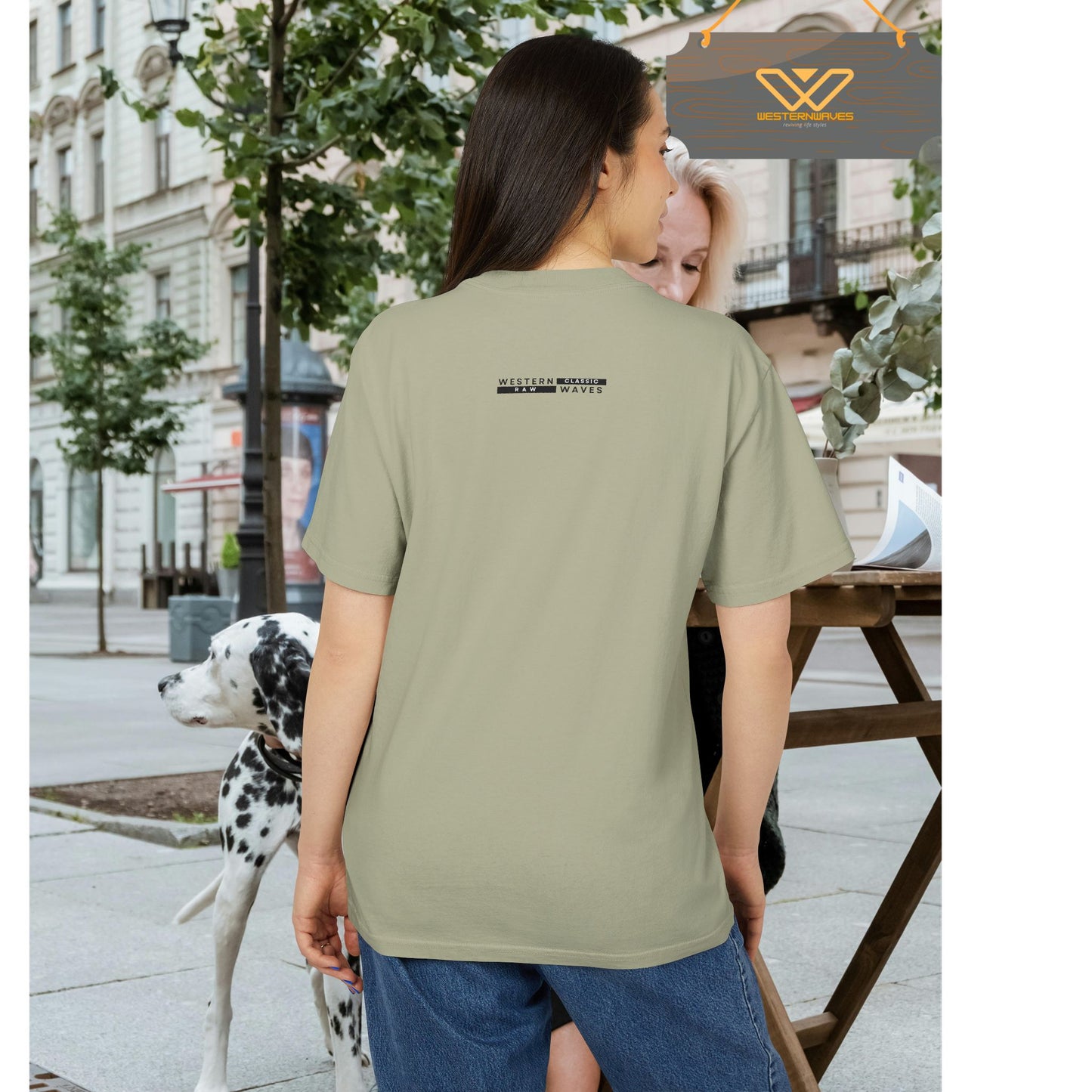 Unisex Heavy Faded Tee_ N7* Series USHFTEE PT2WW015_ Limited Edition Heavy Faded Tee by WesternWaves: