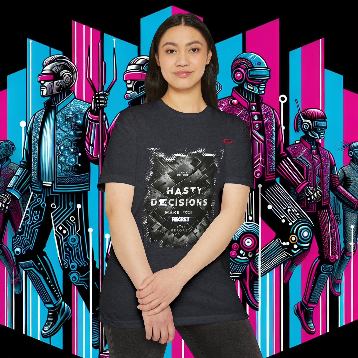 Unisex CVC Jersey T-shirt_ N8+ Series USCVCJTS PT2WW001_ Limited Edition CVC T-shirt by WesternWaves:
