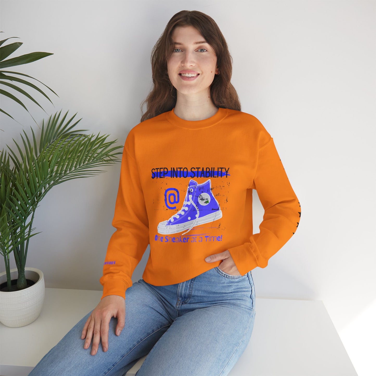 Unisex Heavy Blend™ Crewneck Sweatshirt_ N3+ Series UHBCSS PT2WW031_ Limited Edition Pure Luxury By WesternWaves:
